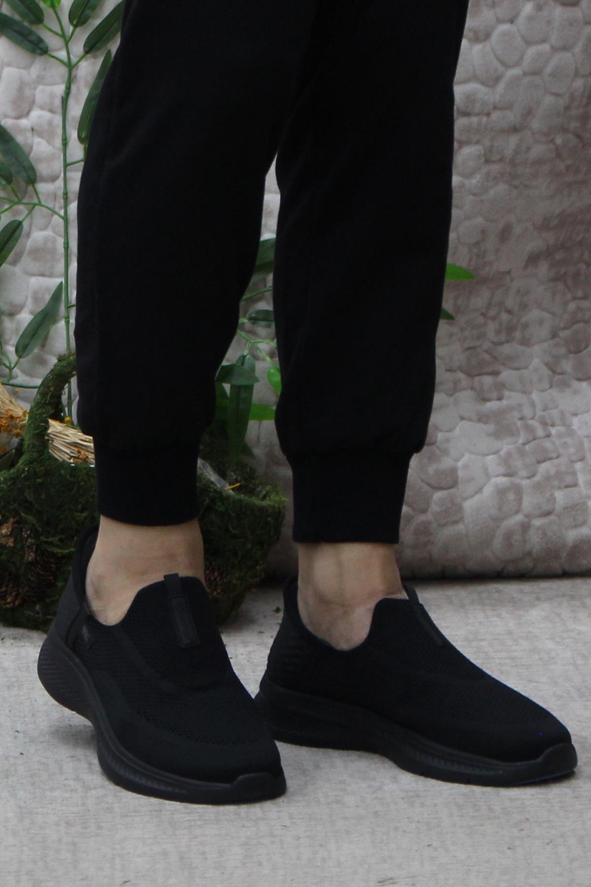 241407 Siyah Rahat Giyim Orijinal Ürün Sneaker Erkek Ayakkabı - Görsel 3