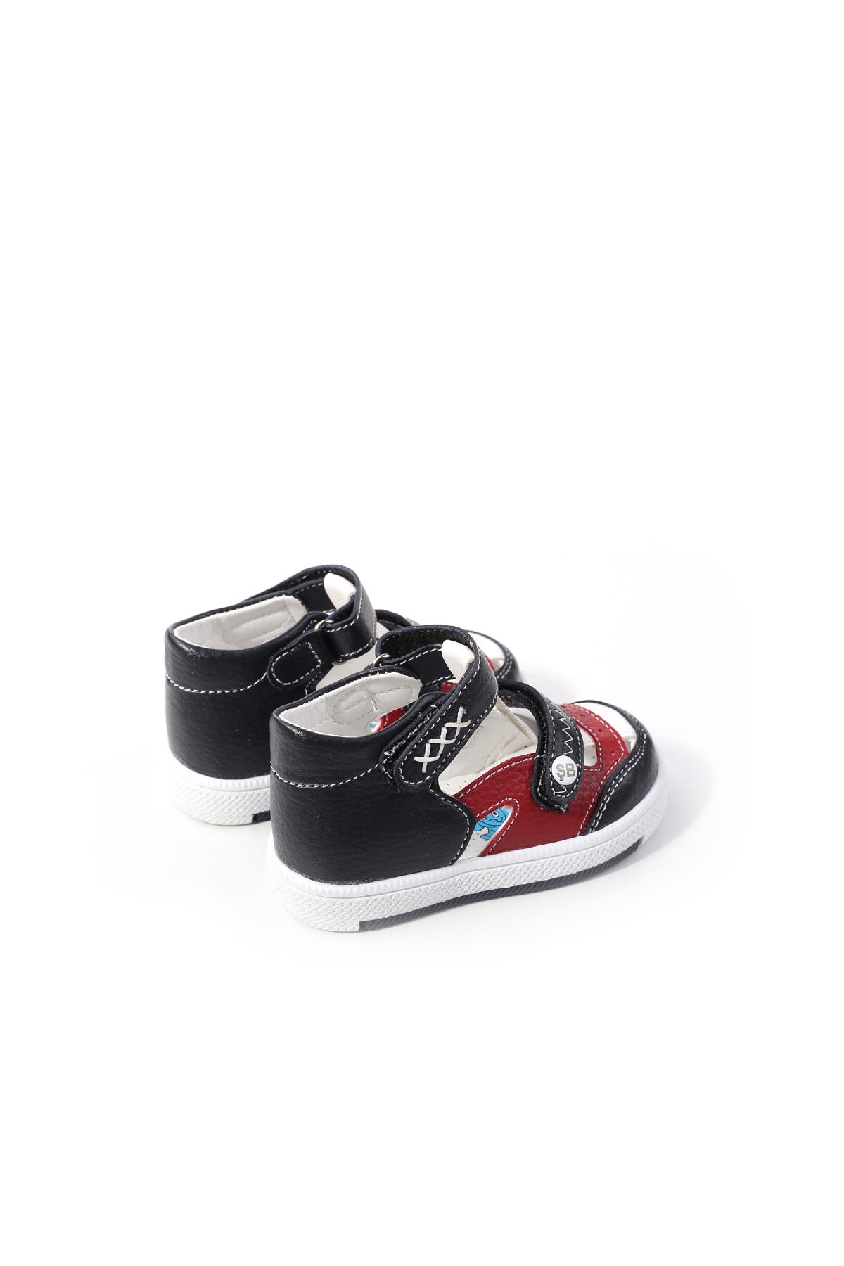 Şirin Bebe 1715 Erkek Bebek Ortopedik Ayakkabı Sandalet - Görsel 6