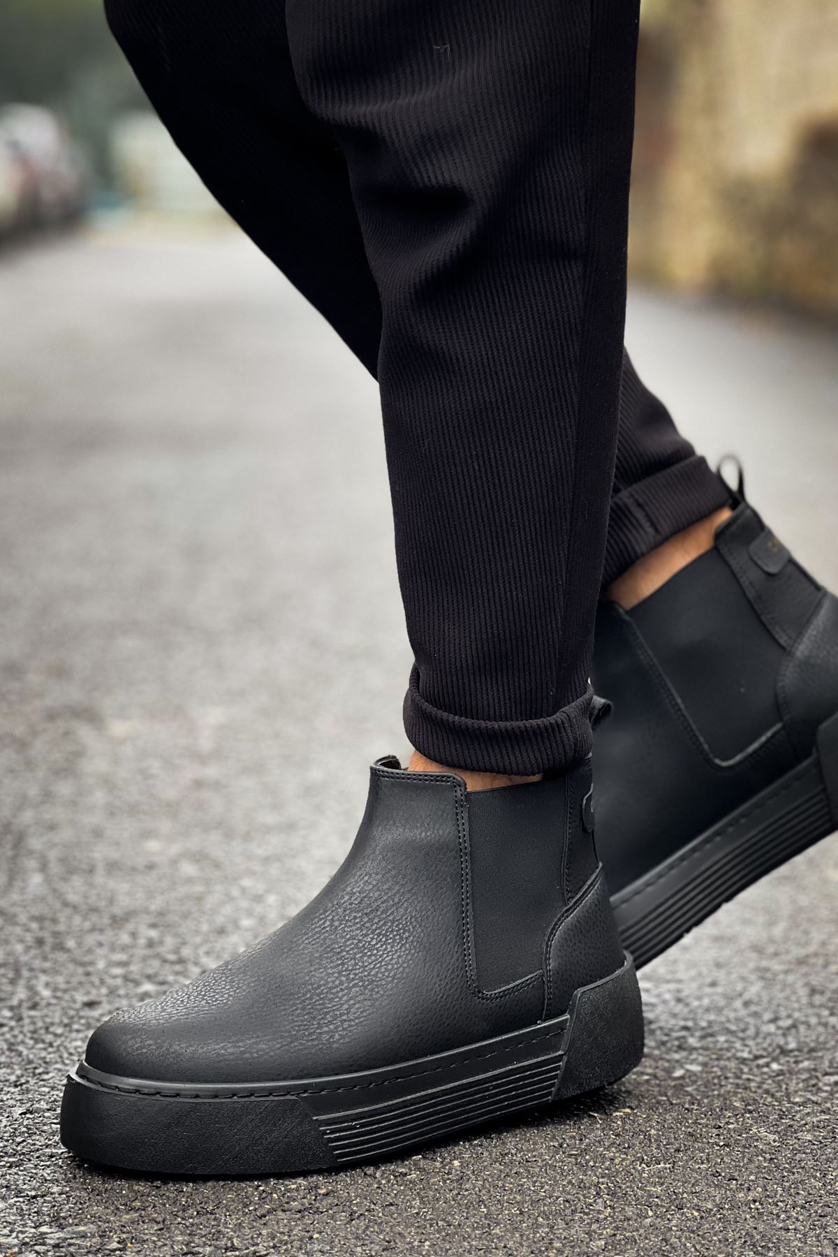 CH069 CRT Harmany Erkek Bot SIYAH - Görsel 4