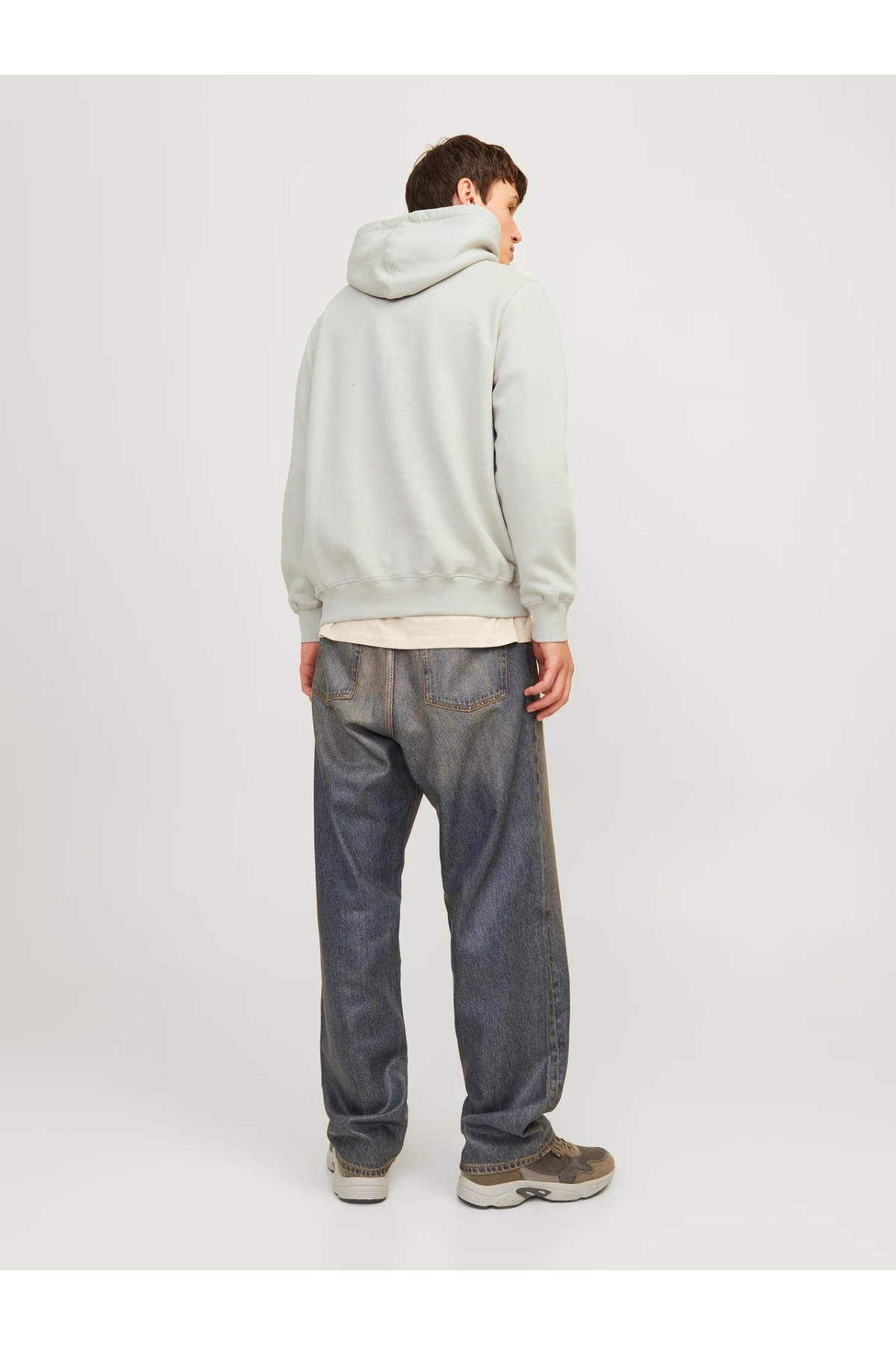 JACK & JONES Jorfrederiksberg Box Script Sweat Hood Uomo