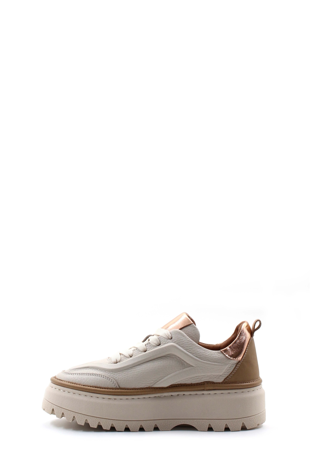 Hakiki Deri Kadın Casual Ayakkabı 409ZA3104 - Görsel 3