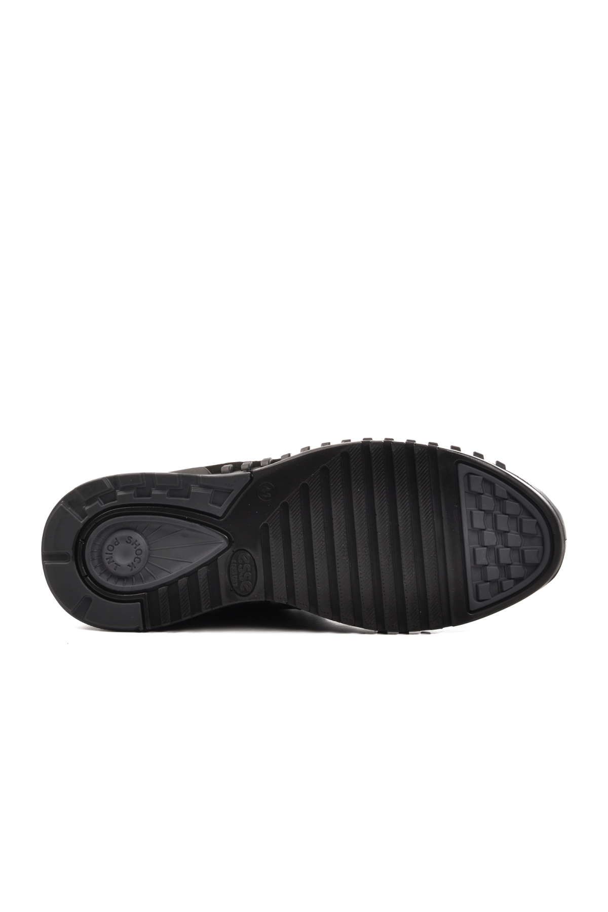 6207 Siyah Deri Ortopedik Erkek Günlük Ayakkabı - Görsel 7