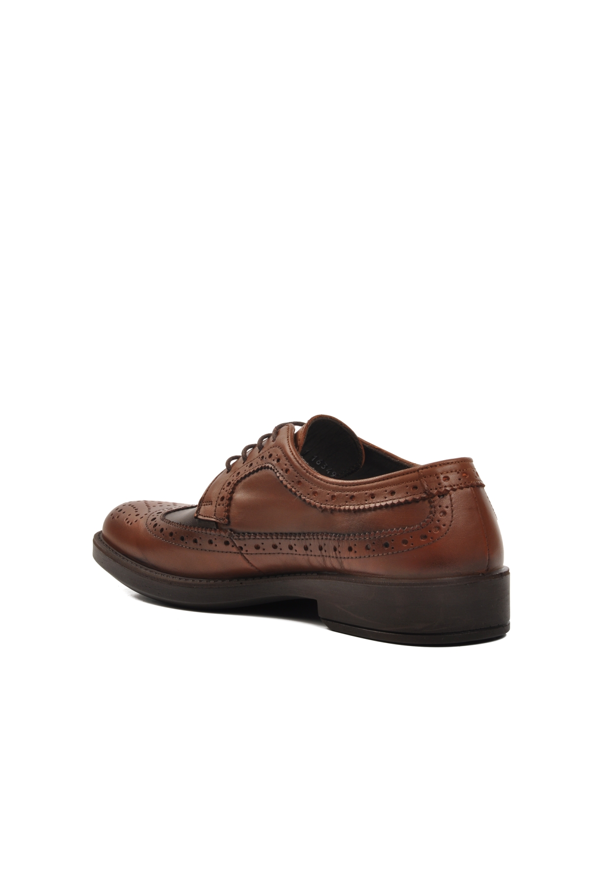 3912 Taba Deri Ortopedik Erkek Klasik Ayakkabı - Görsel 5