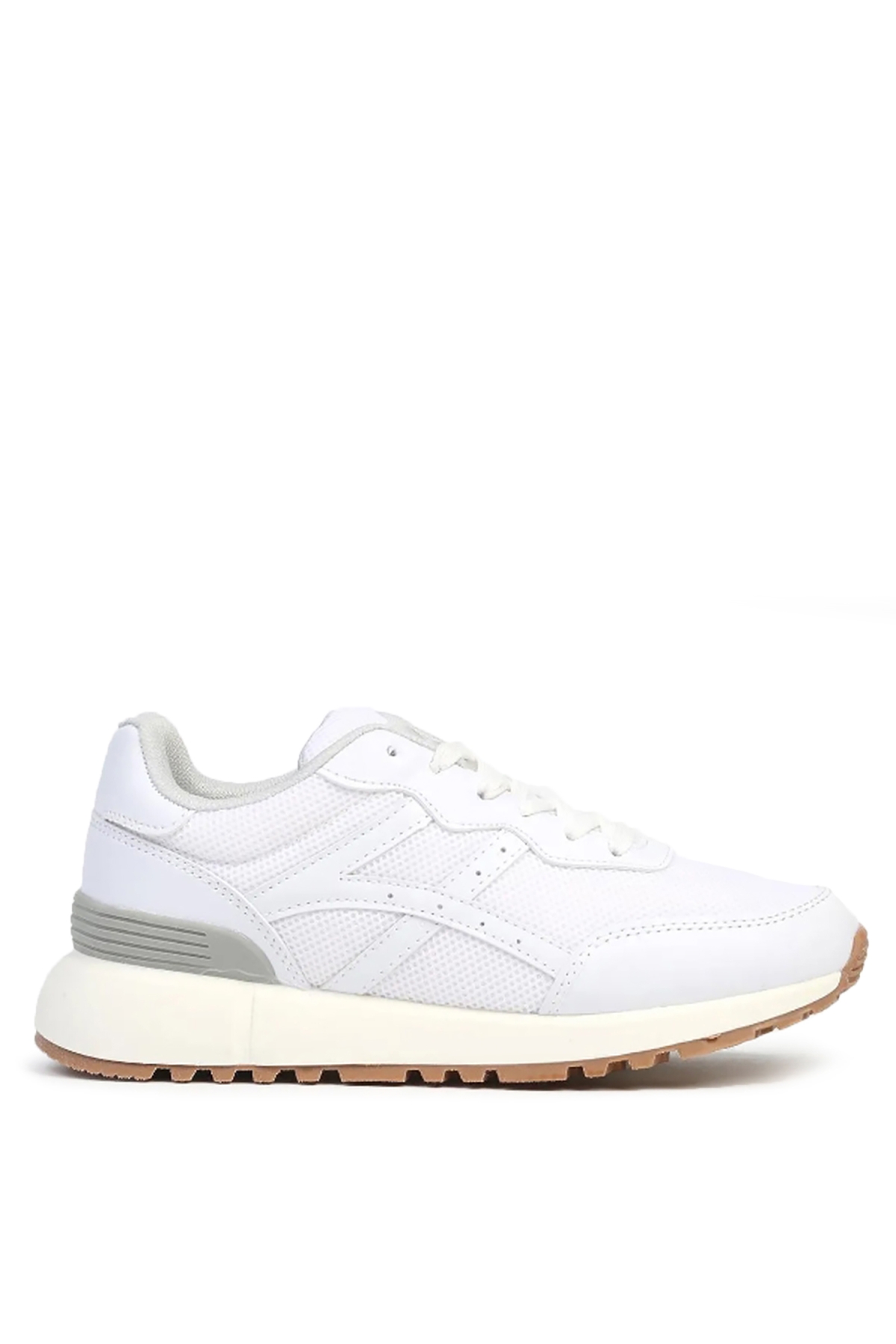 30988 Erkek Sneaker Ayakkabı 4K Beyaz - Görsel 2