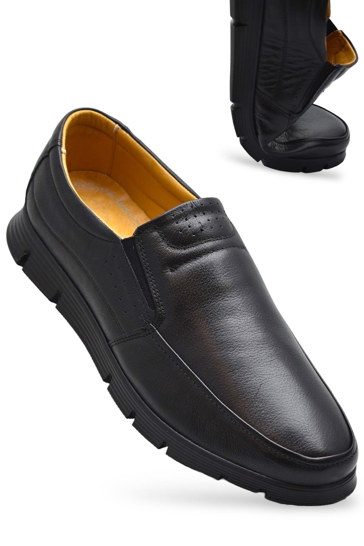 901 Tam Ortopedik Taban Hakiki Deri Erkek Ayakkabı Günlük Ultra Comfort ö.erdem - Görsel 3