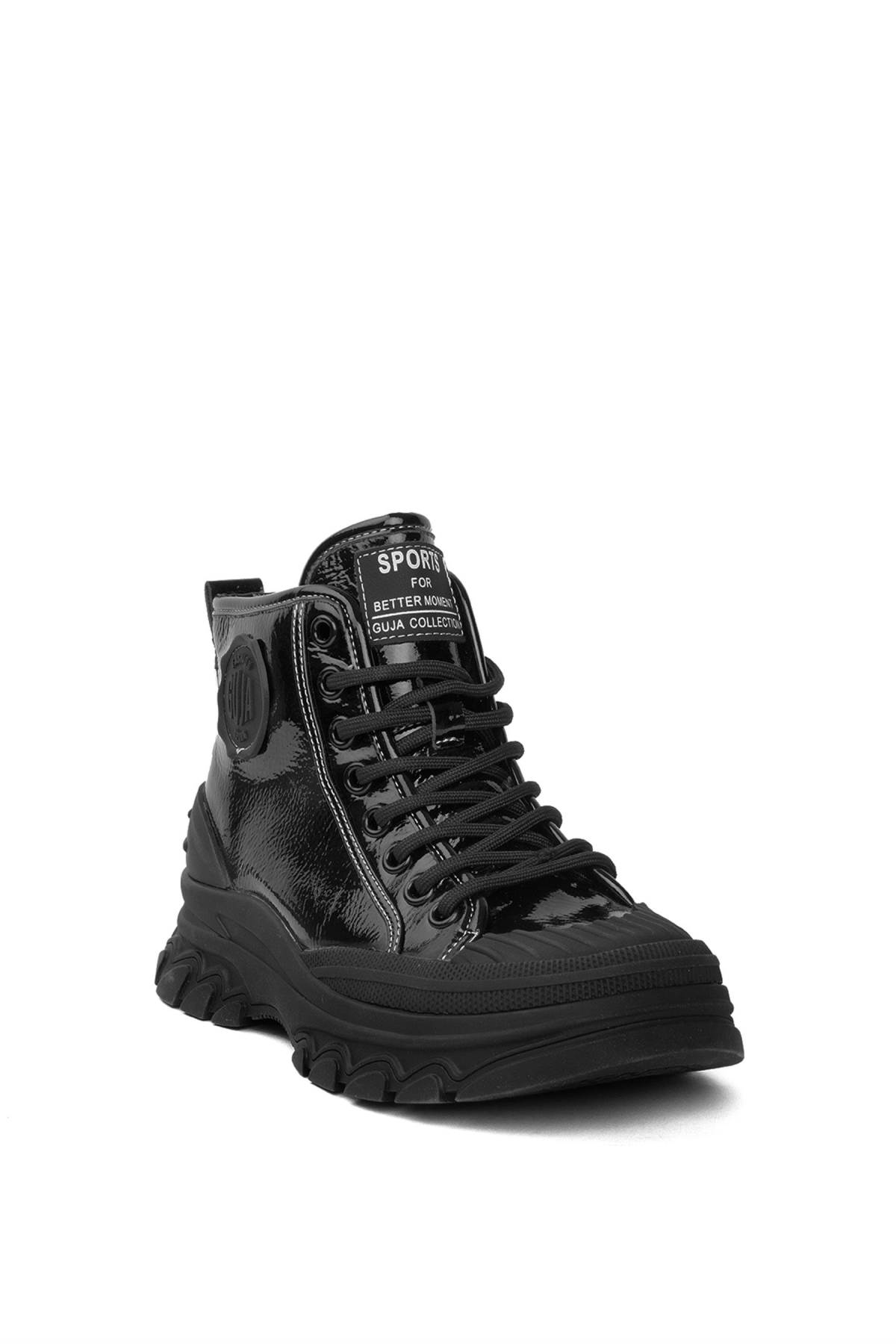 24K311-4 Kadın Sneaker Bot Siyah - Görsel 3