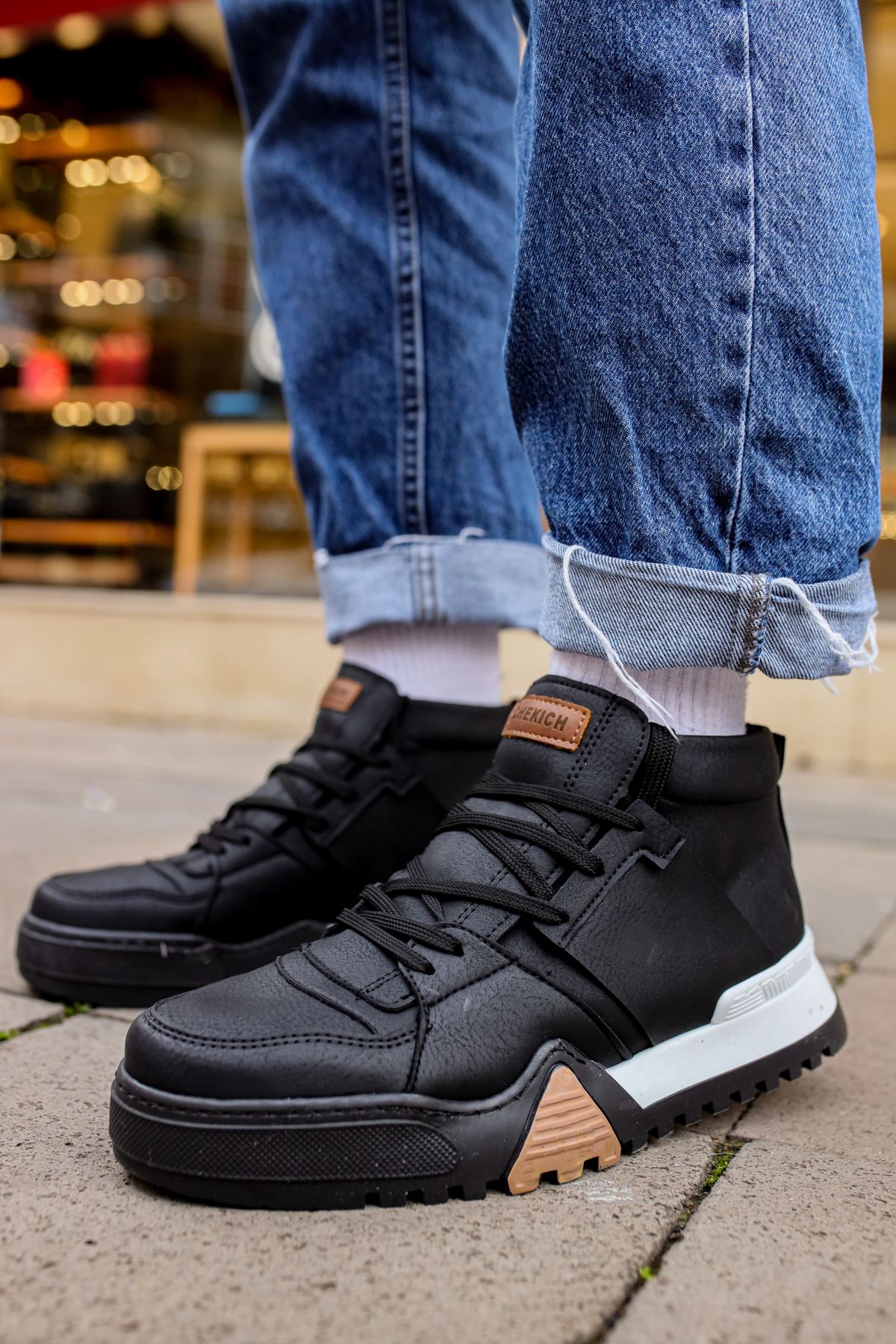 CH057 GSBT Ghost Line Erkek Bot SIYAH/SIYAH - Görsel 3