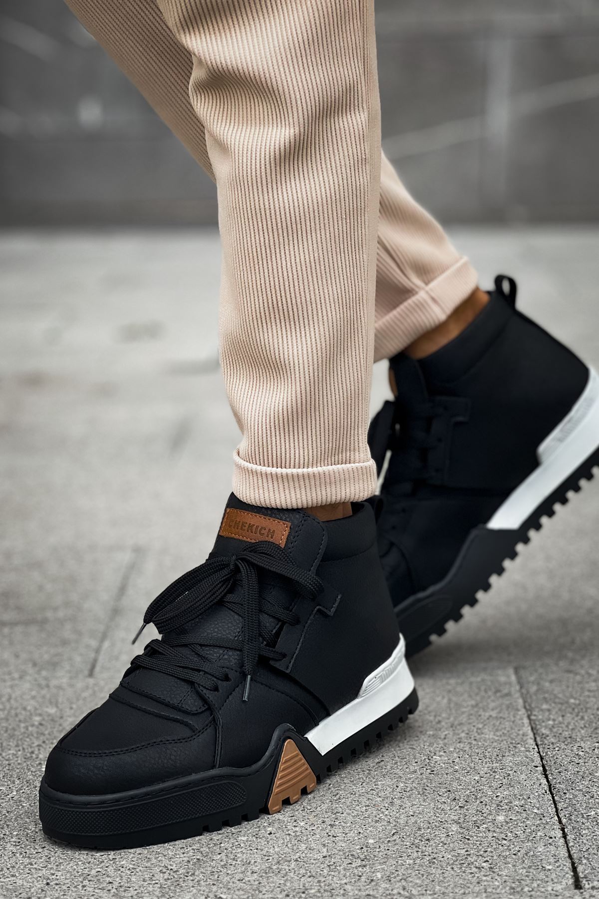 CH057 GSBT Ghost Line Erkek Bot SIYAH/SIYAH - Görsel 4