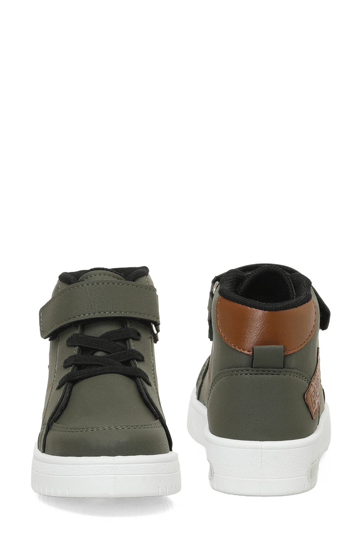 BOOKS P 4PR Haki Erkek Çocuk High Sneaker - Görsel 6