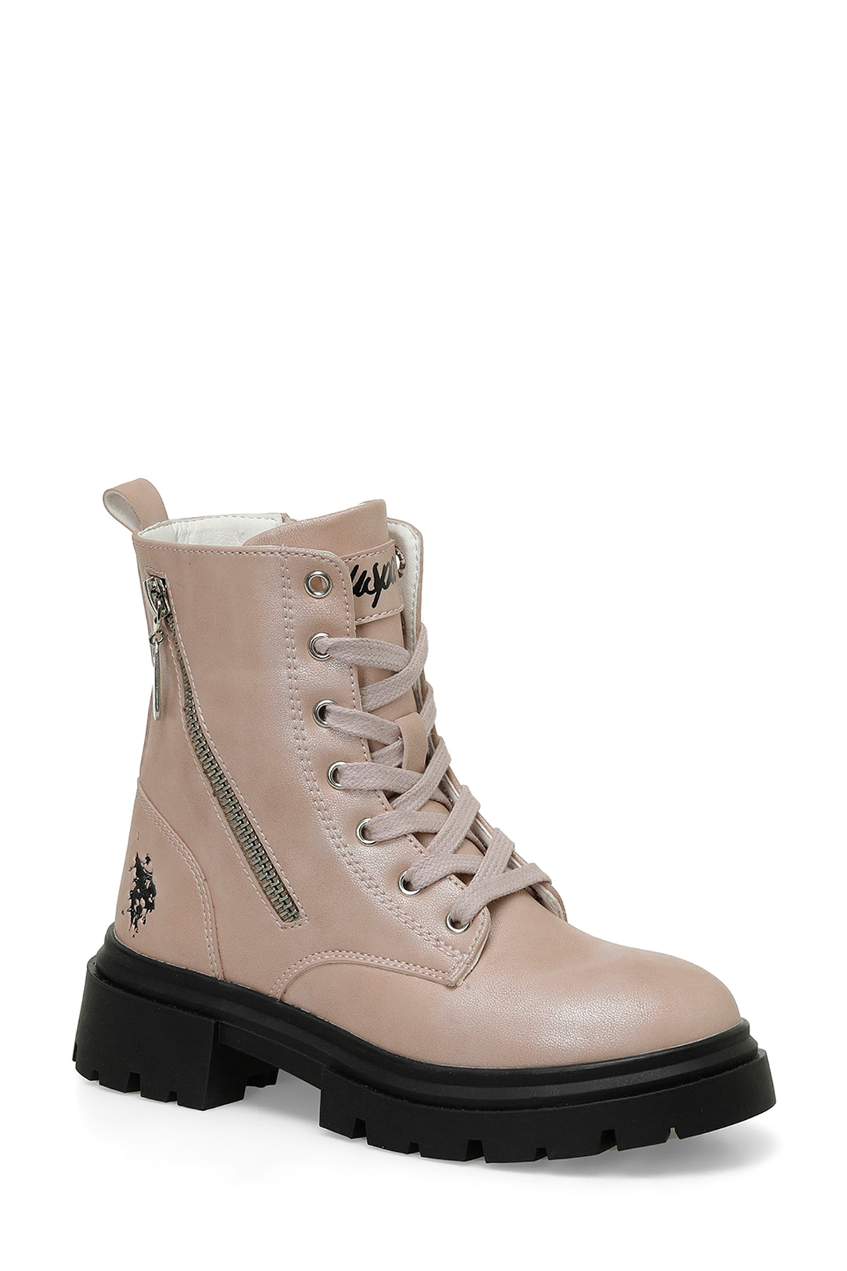 HALLY 4PR Pembe Kız Çocuk Biker Bot - Görsel 3