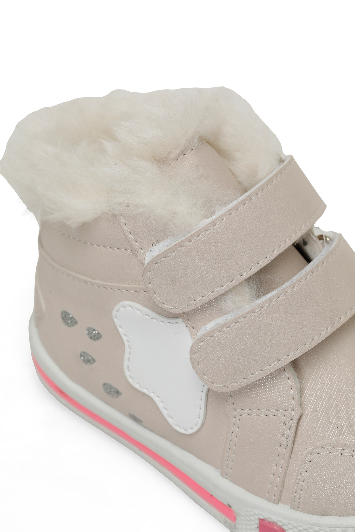 Polaris AVESI.B4PR Pudra Kız Çocuk High Sneaker - Görsel 8