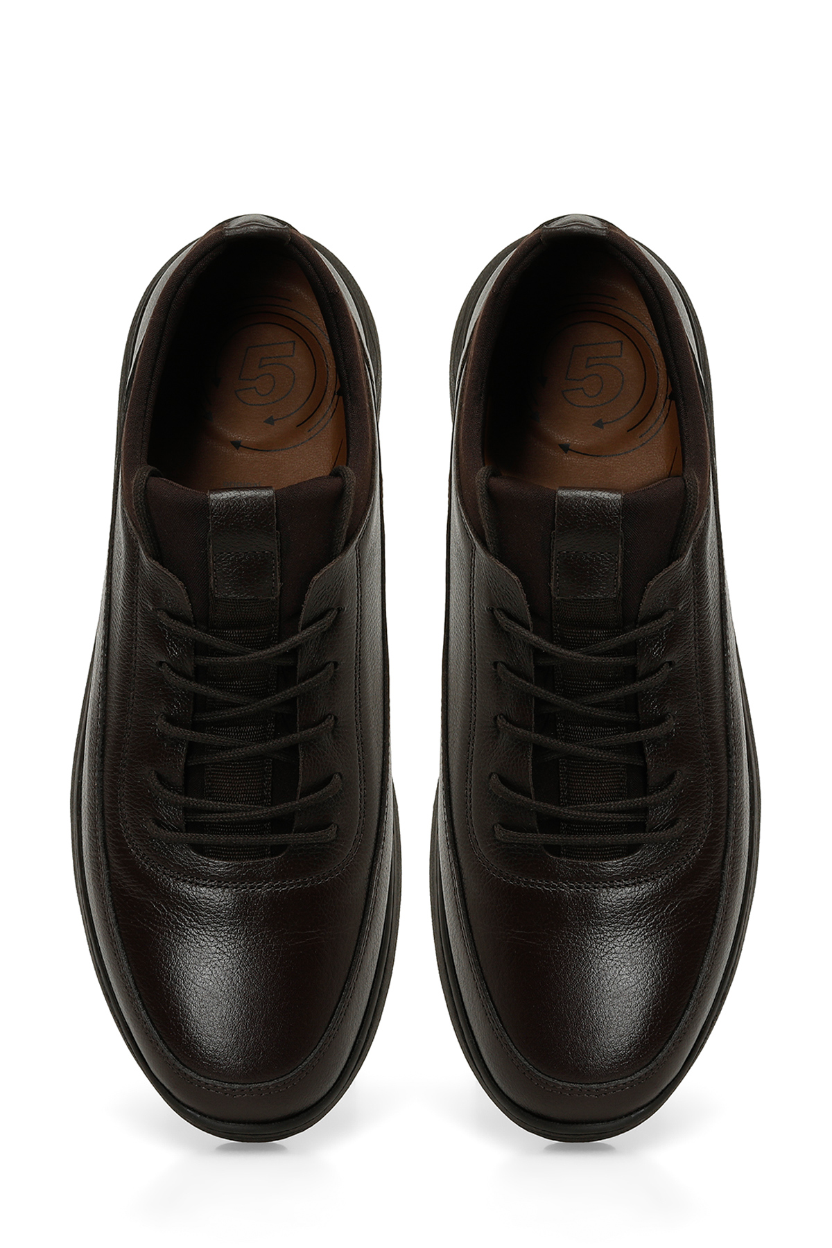 Polaris 5 Nokta 107535.M 4PR Kahverengi Erkek Comfort Ayakkabı - Görsel 6