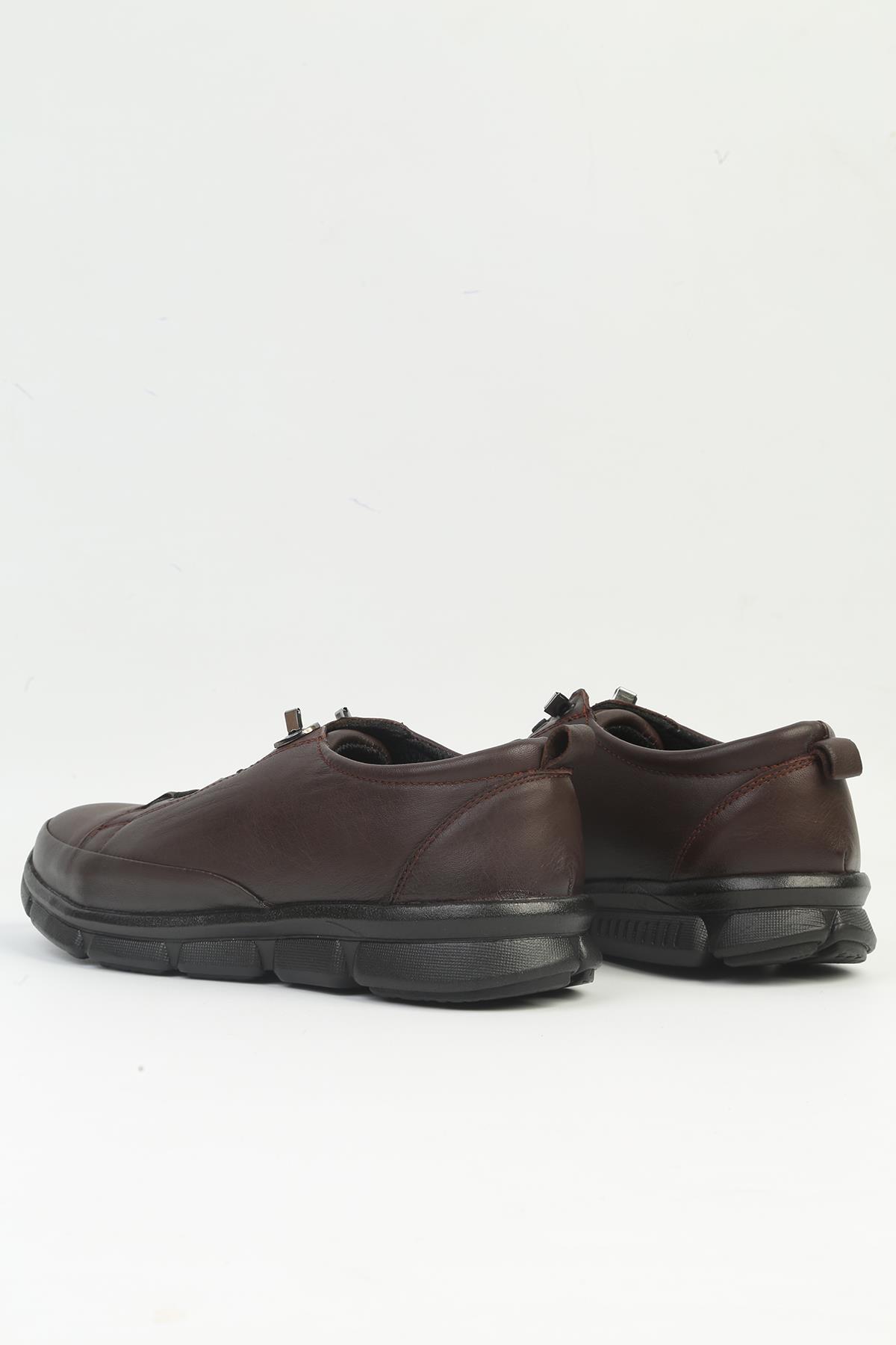 ® | PC-54325 - Kahve Kadın Günlük Ayakkabı - Görsel 4