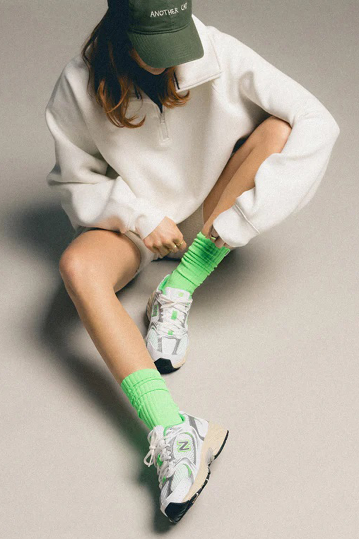 Bayan Ayakkabı MR530EC BEYAZ-YEŞİL - Görsel 3