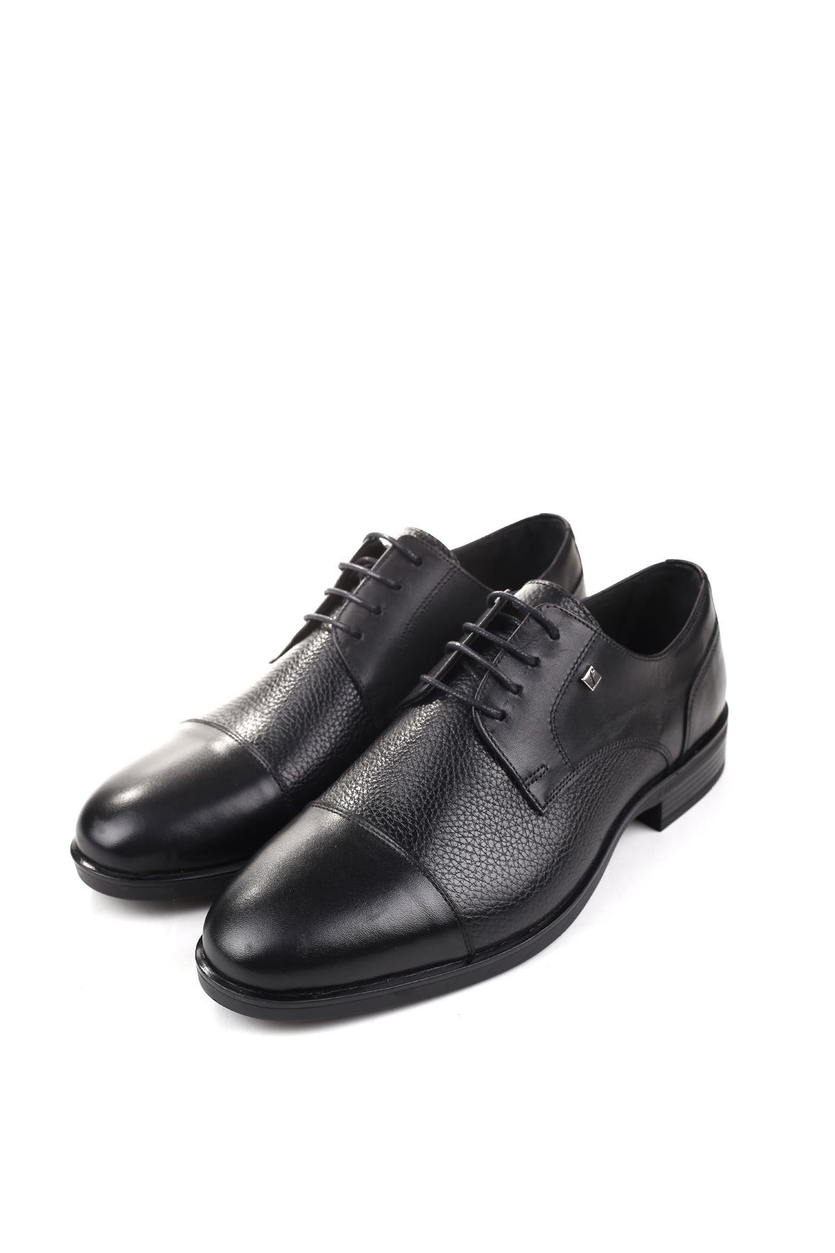3129 Hakiki Deri Bağcıklı Klasik Erkek Ayakkabı - Görsel 4