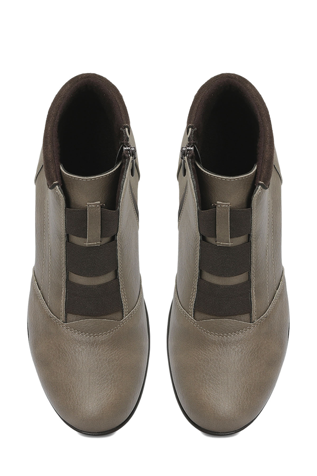 Polaris 166674.Z4PR Vizon Kadın Dolgu Topuk Bot - Görsel 5