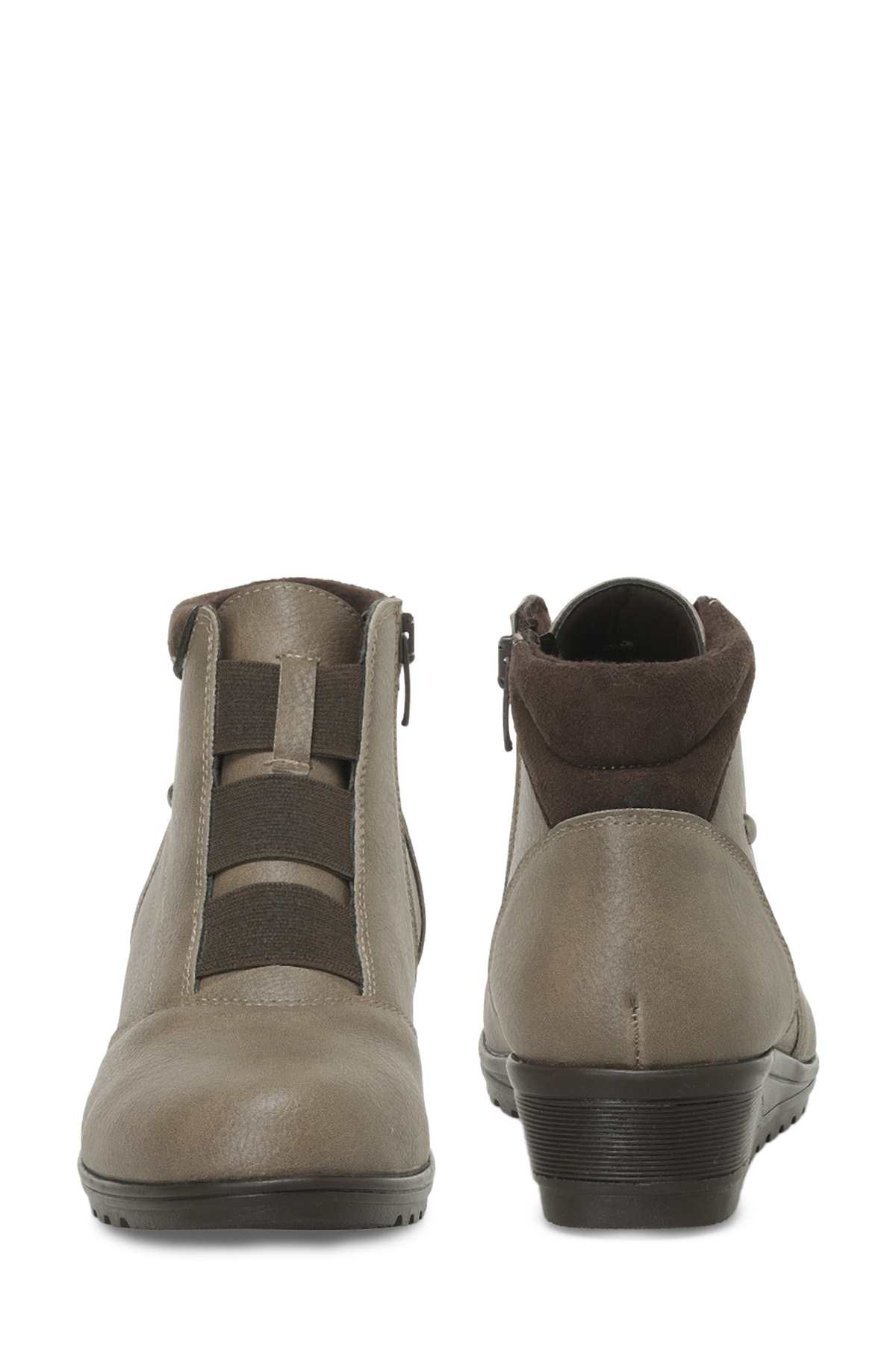 Polaris 166674.Z4PR Vizon Kadın Dolgu Topuk Bot - Görsel 6