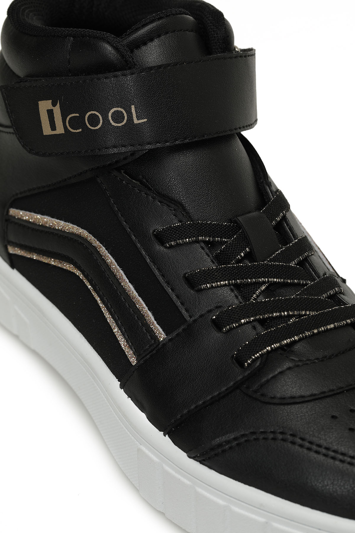 BRENTA G 4PR Siyah Kız Çocuk High Sneaker - Görsel 8