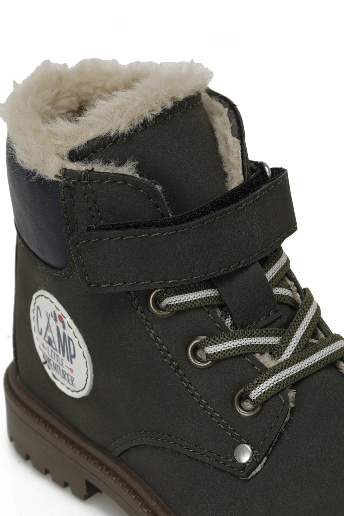 CAMP.P4PR Yeşil Erkek Çocuk Worker Bot - Görsel 8