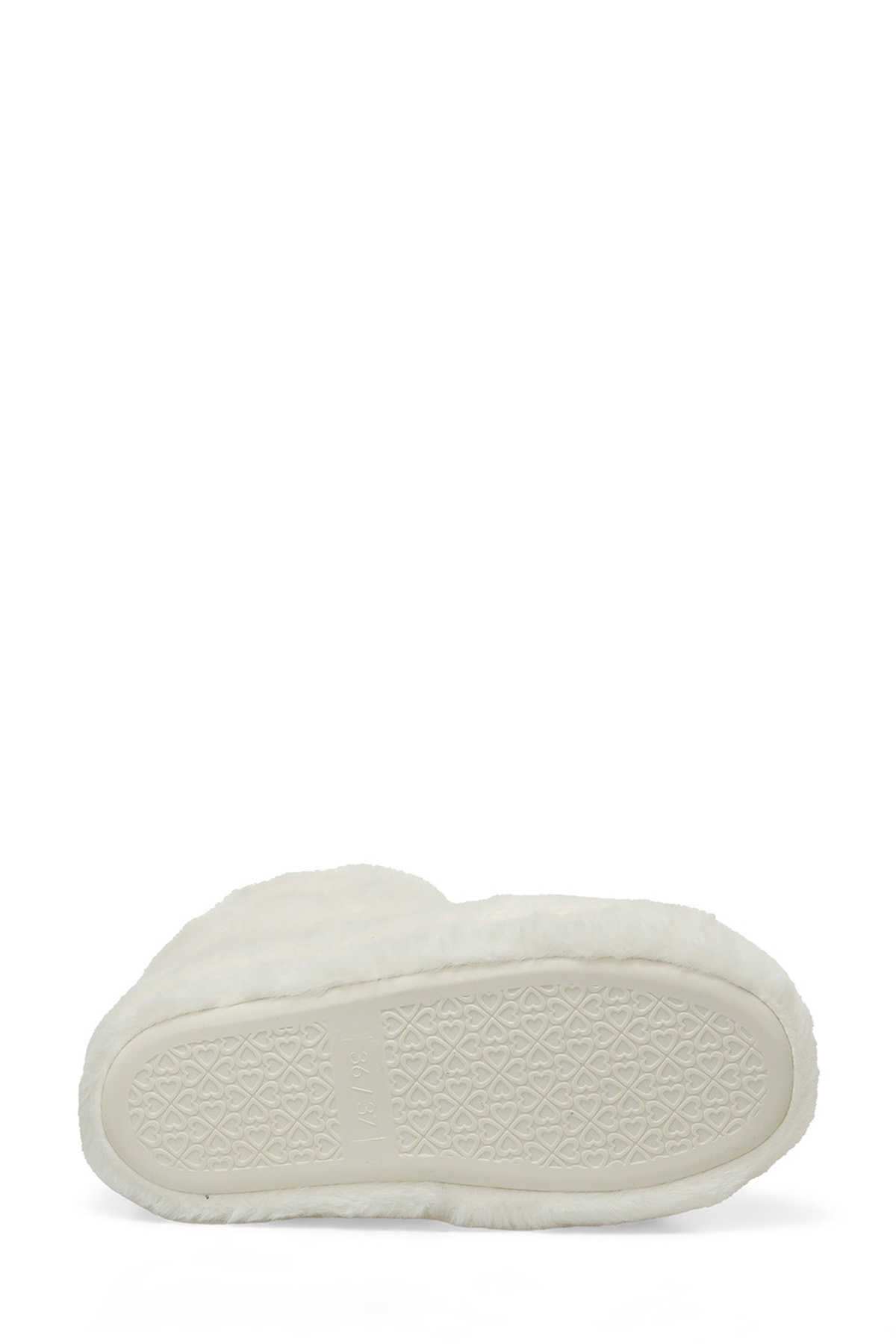 Polaris 607085.Z4PR Beyaz Kadın Panduf - Görsel 7