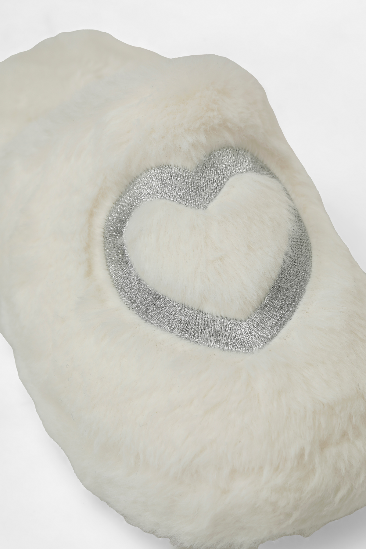 607124.Z4PR Beyaz Kadın Ev Terliği - Görsel 8