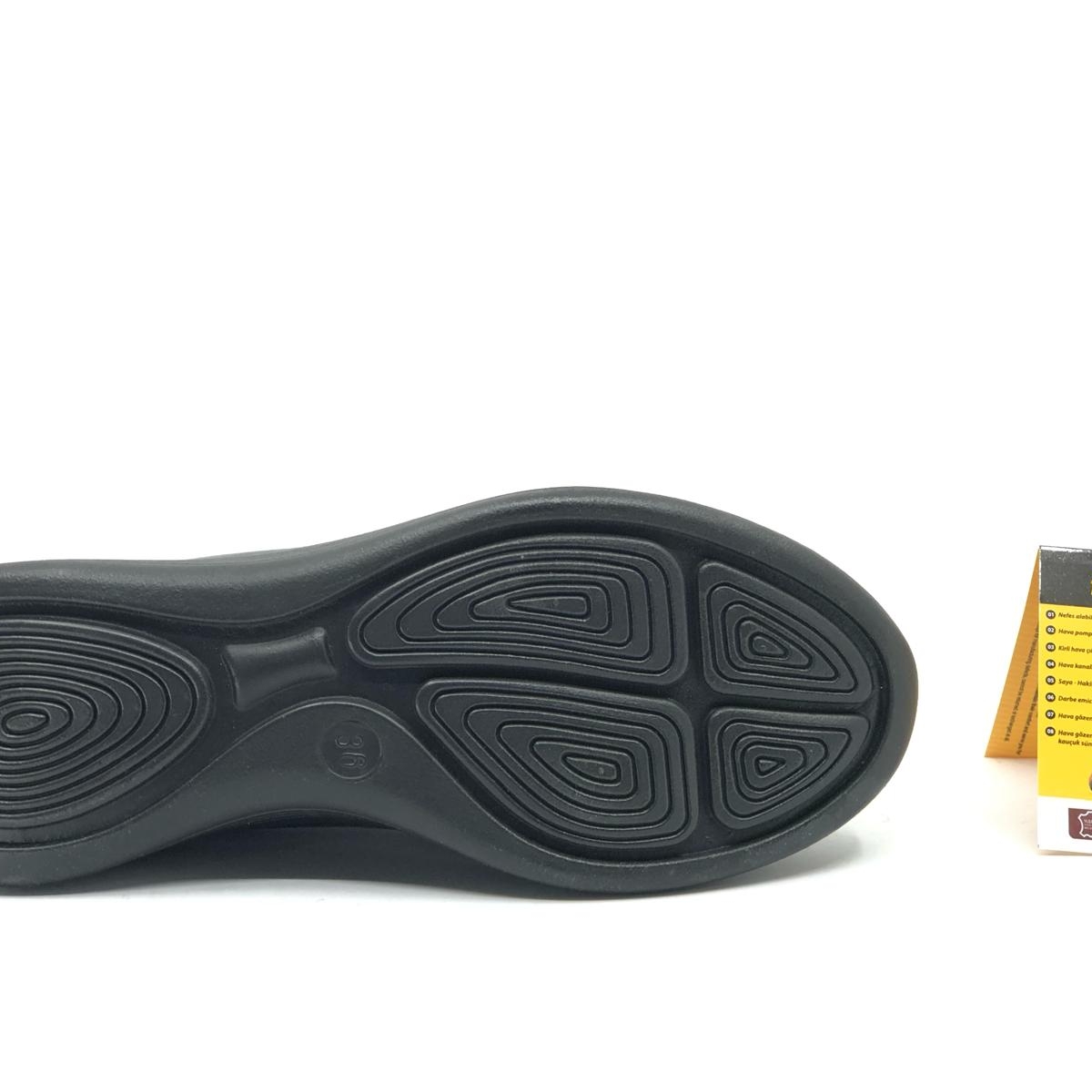 Dr.Tavsiyeli %100 Hakiki Deri Kadın Babet Ayakkabı - Görsel 6