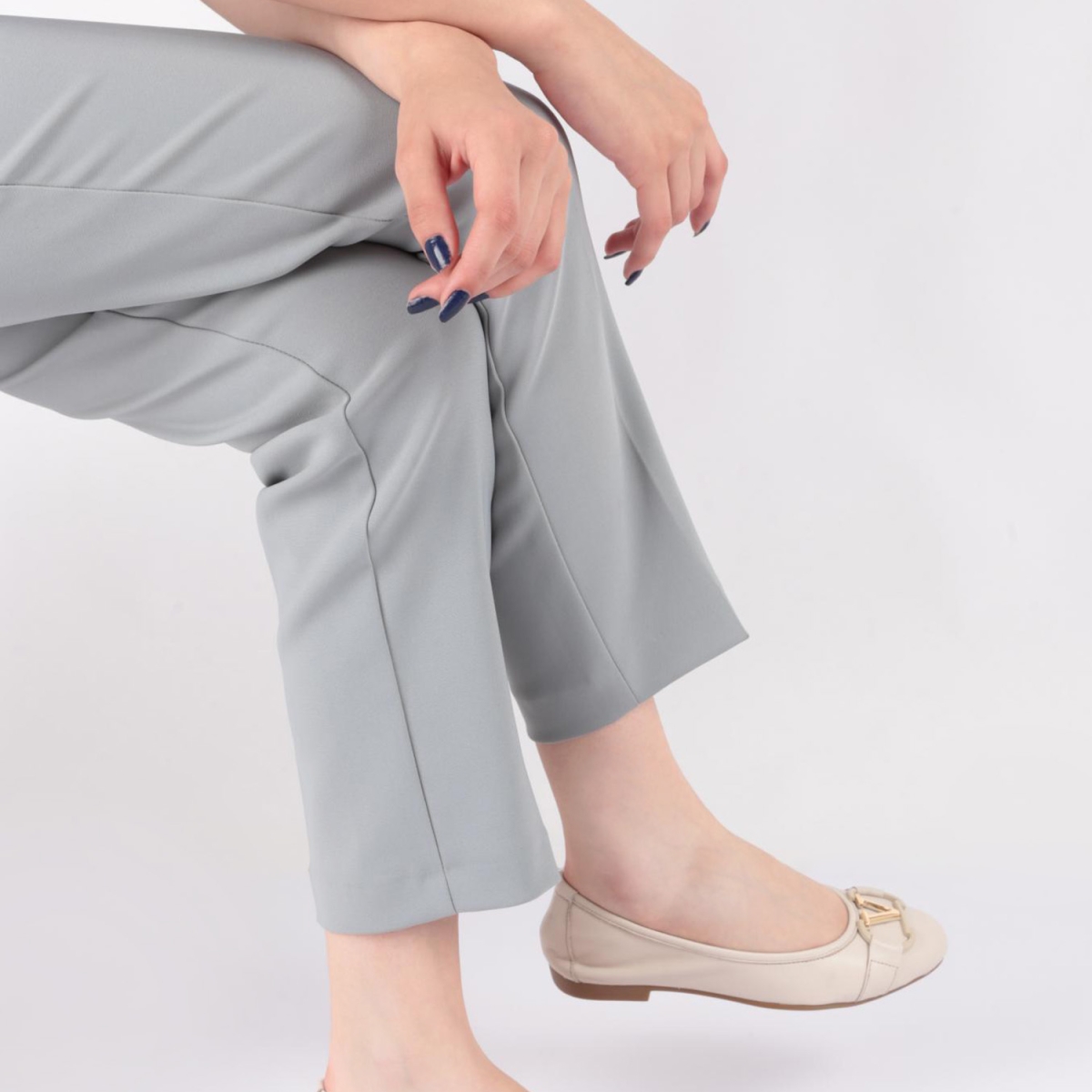 24057V Kadin V Tokali Aksesuarli Babet - Görsel 9