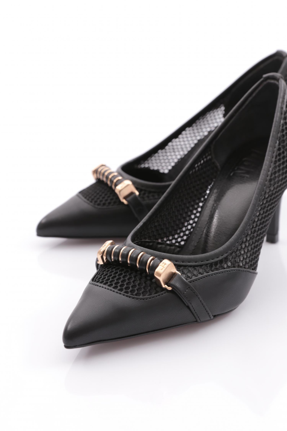 1430 Yanlari Delikli Topuklu Ayakkabi - Görsel 5
