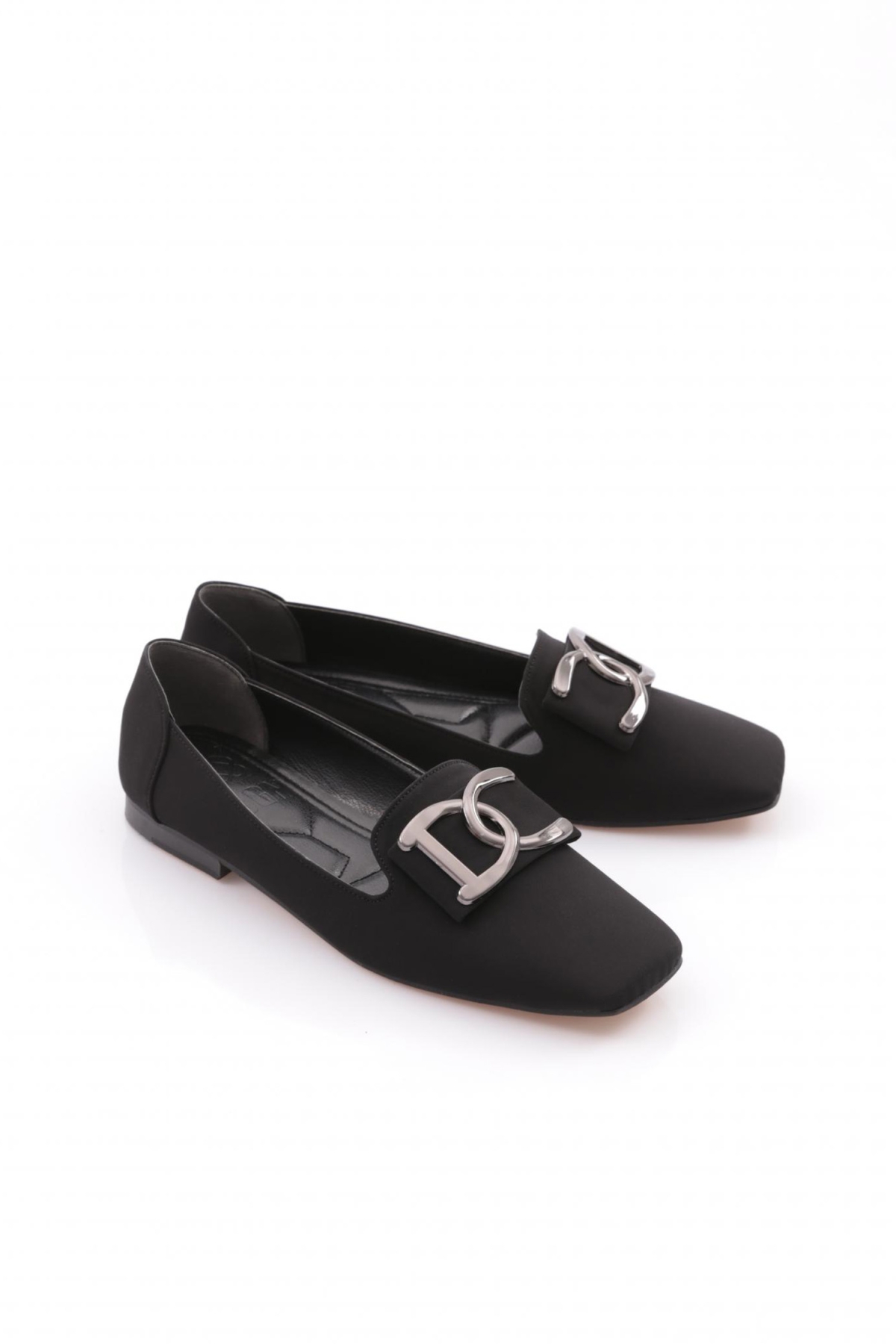 K064 Kadin Düz Burun Babet - Görsel 3