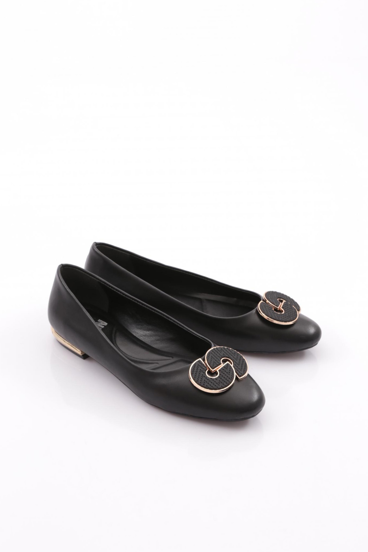 1830 Kadin Yuvarlak Tokali Babet - Görsel 3