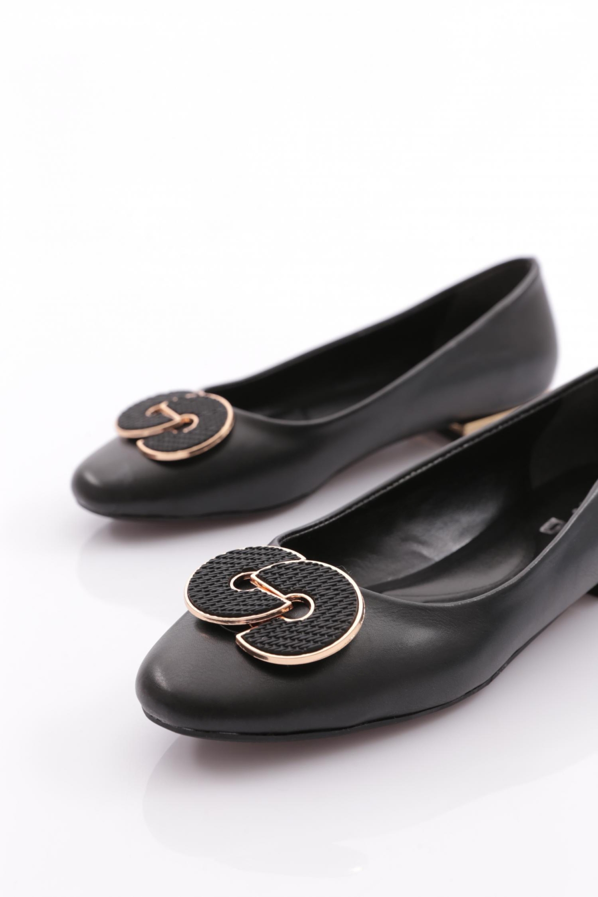 1830 Kadin Yuvarlak Tokali Babet - Görsel 5