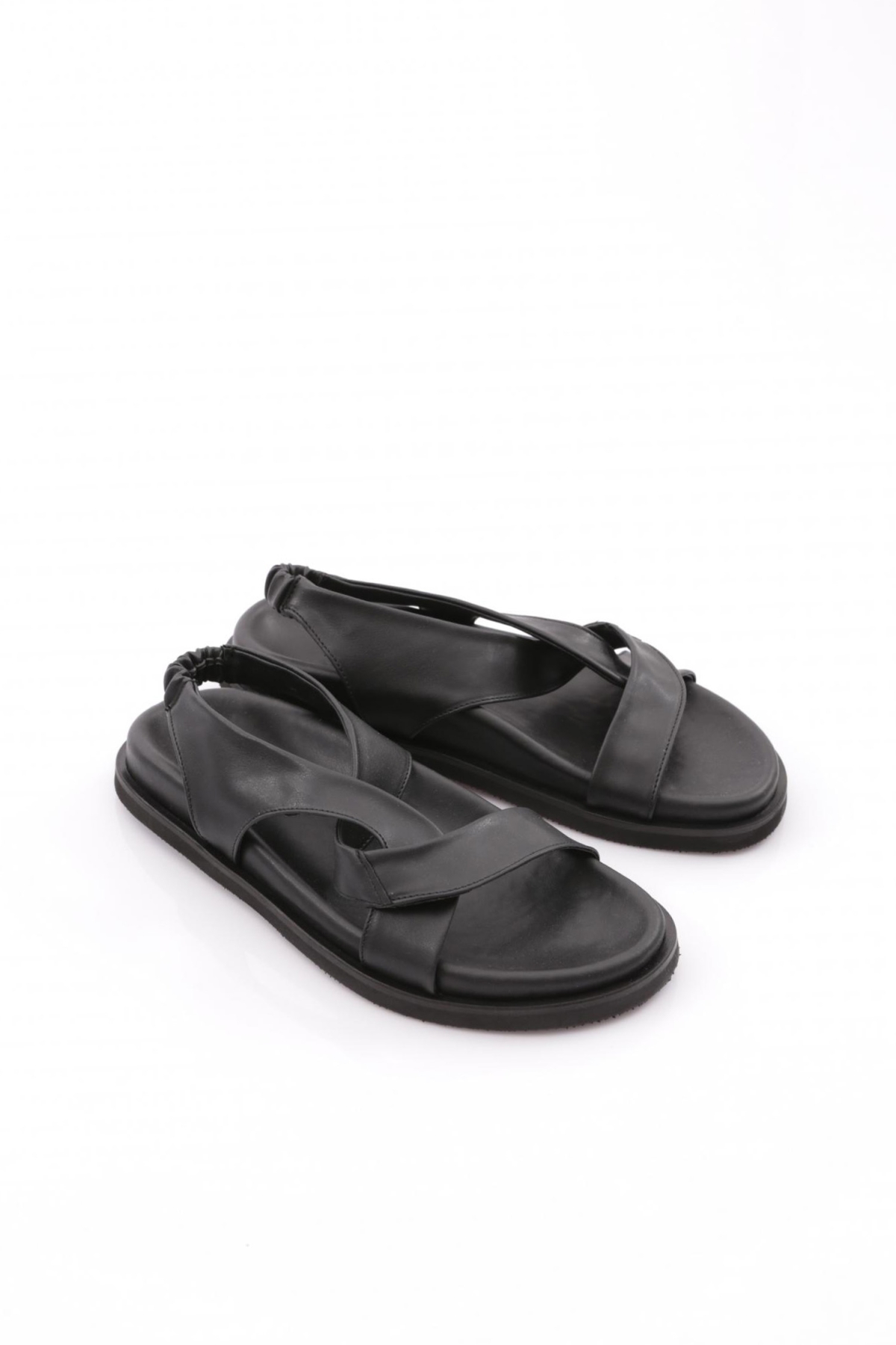 3040 Kadin Çapraz Bantli Sandalet - Görsel 3