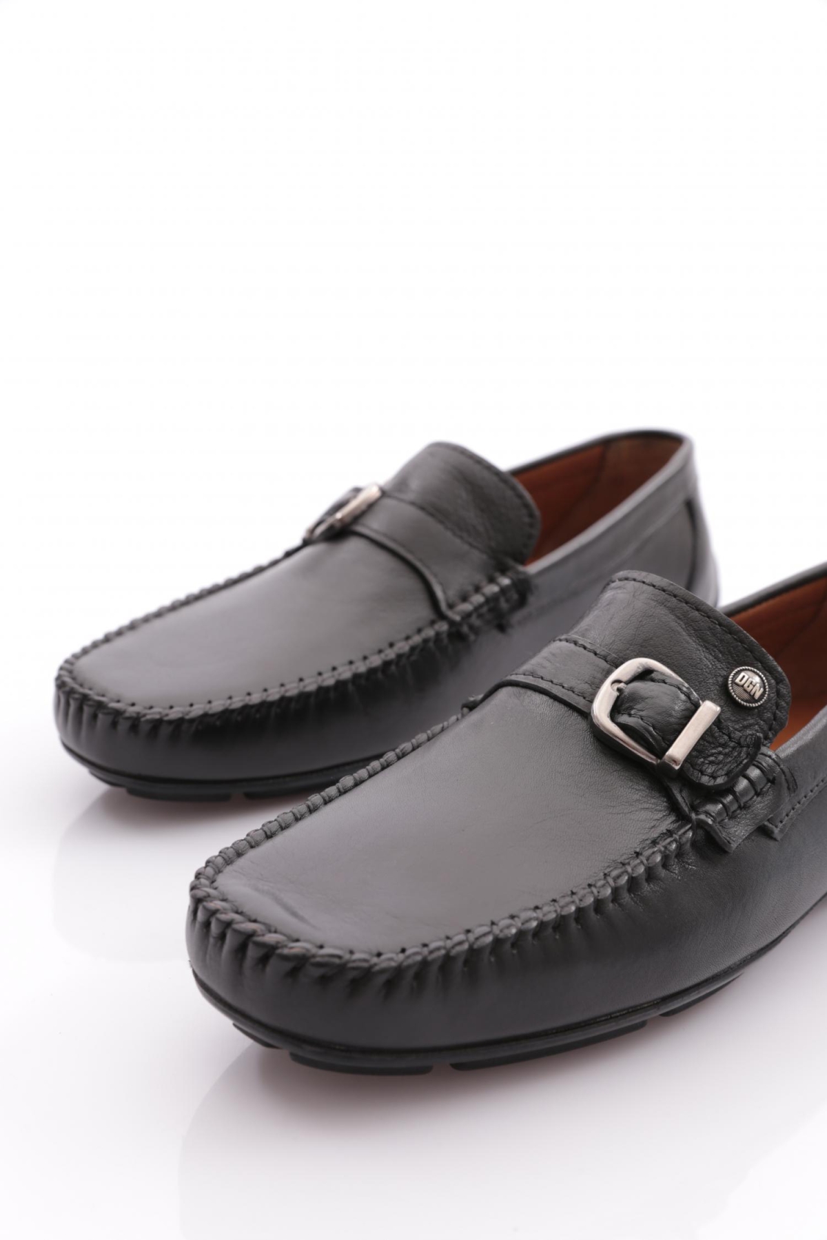 1083 Erkek Kemer Detayli Comfort Ayakkabi - Görsel 5