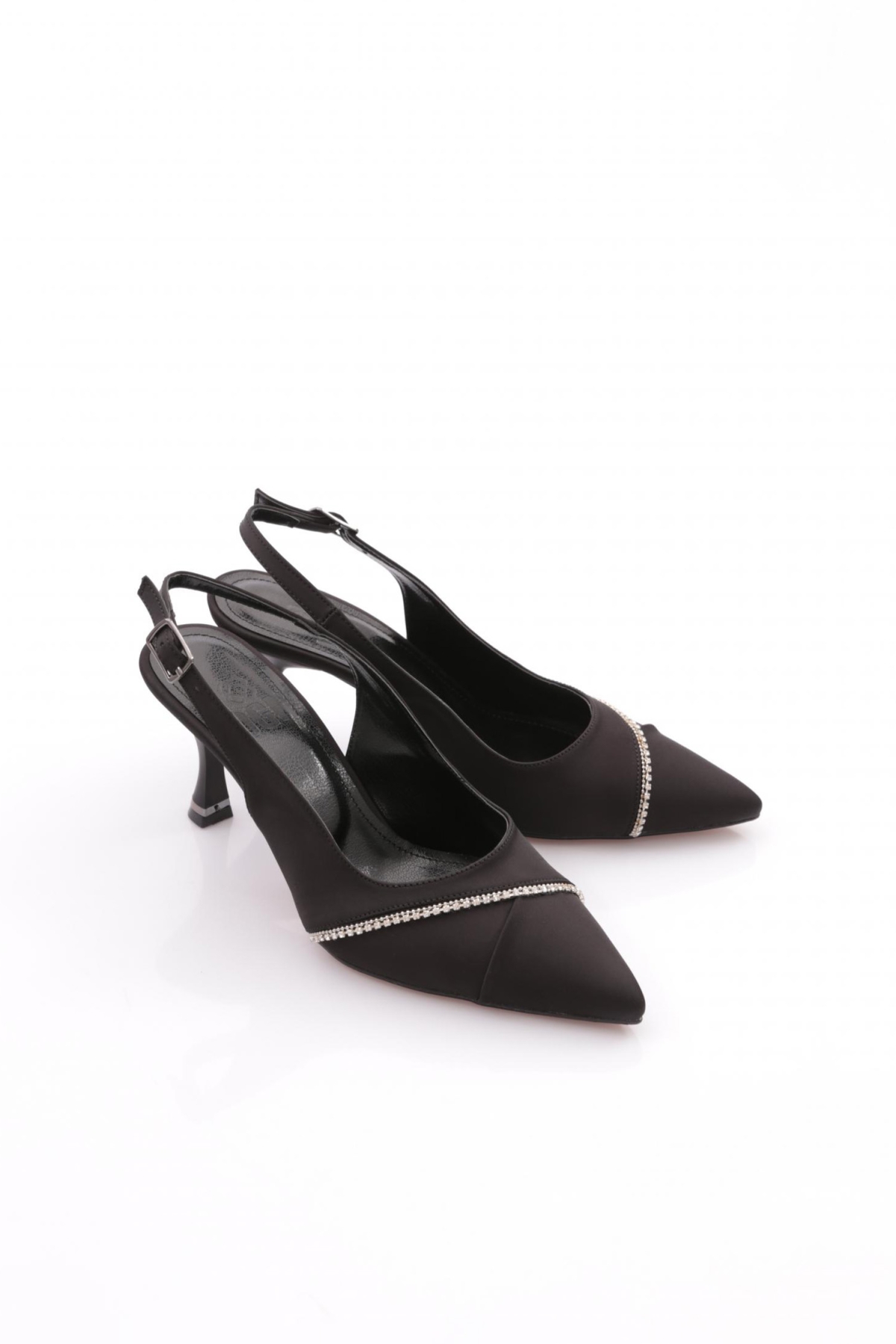 24203 Kadin Topuklu Abiye Ayakkabi - Görsel 3