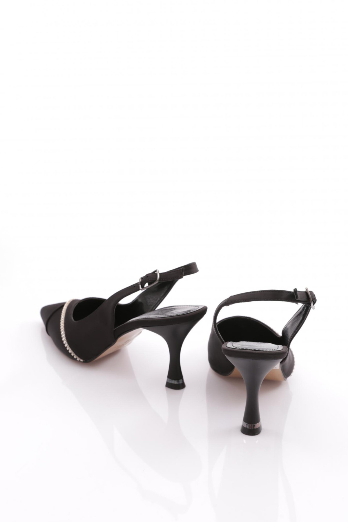 24203 Kadin Topuklu Abiye Ayakkabi - Görsel 4