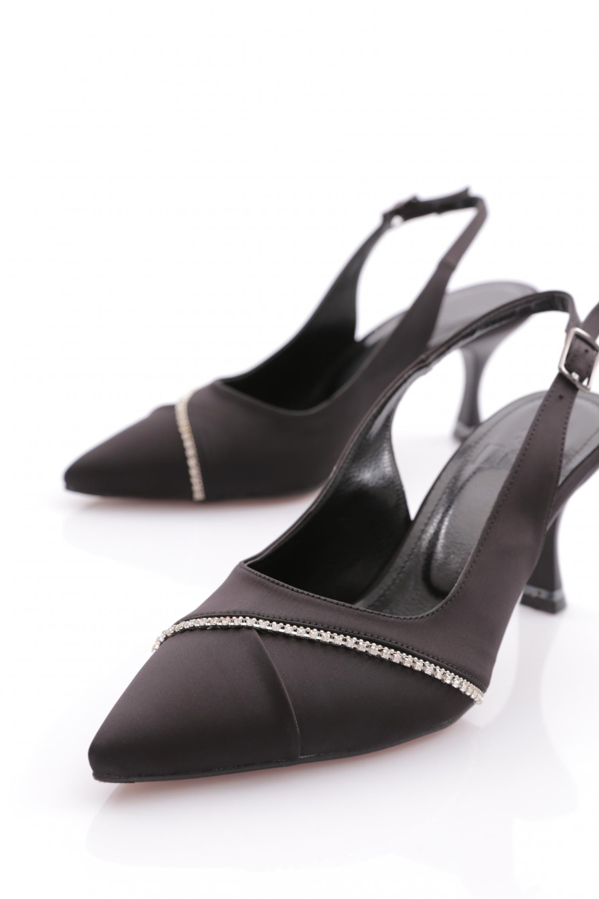 24203 Kadin Topuklu Abiye Ayakkabi - Görsel 5