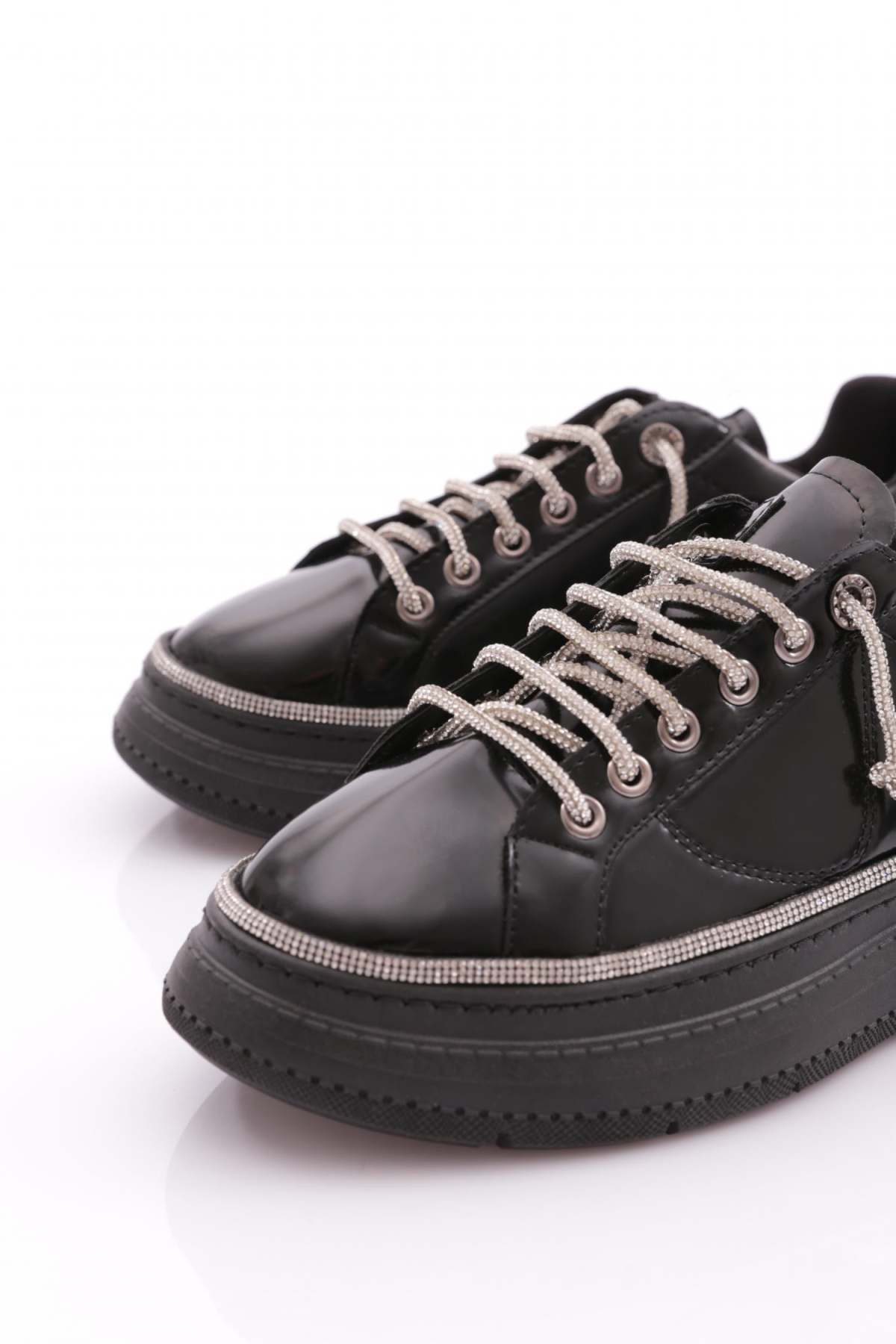 2456 Kadin Taş İp Bağcikli Spor Ayakkabi - Görsel 5