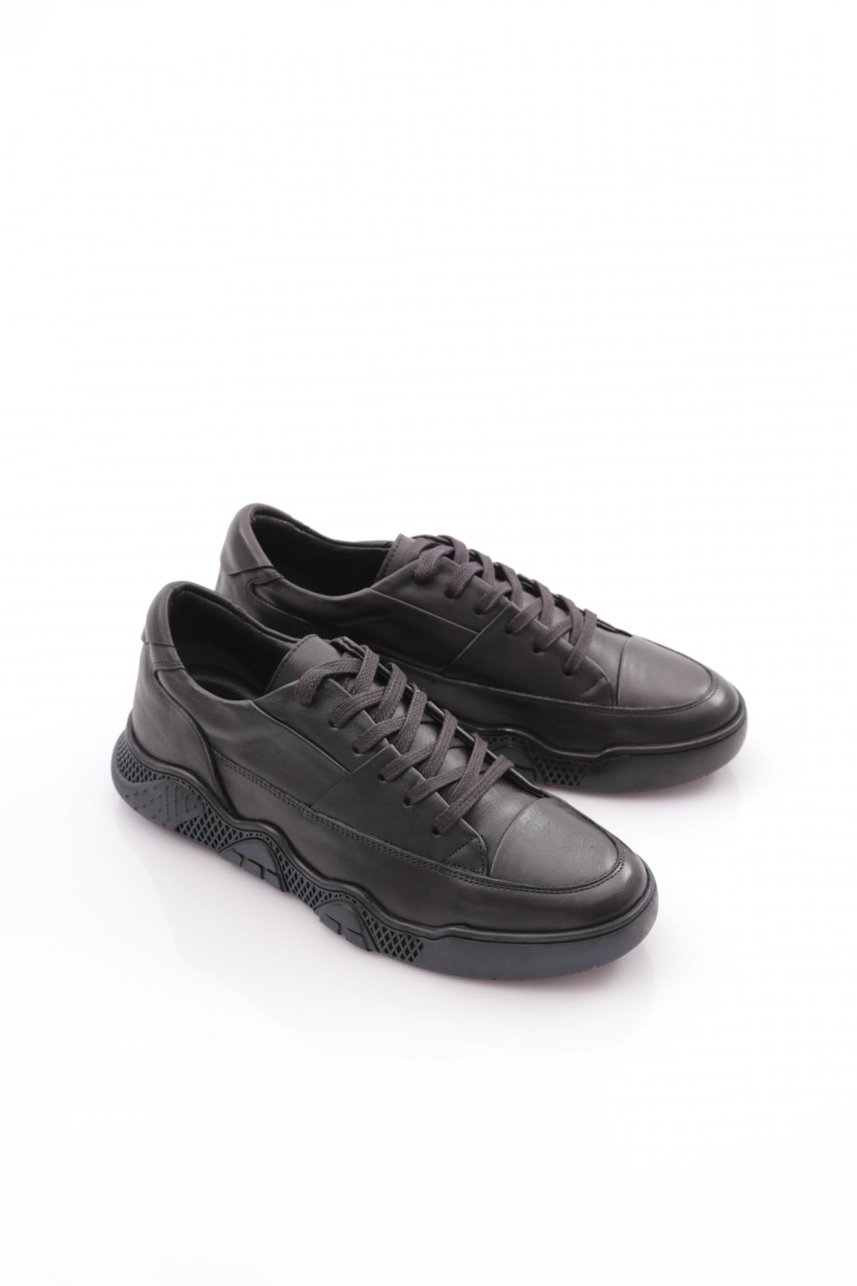 Dgn Dgn Siyah 2522 Erkek Spor Ayakkabi Flo'da! Siyah - 3. görsel