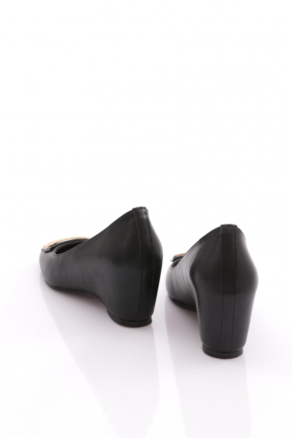 25301 Kadin Tokali Dolgu Taban Ayakkabi - Görsel 4