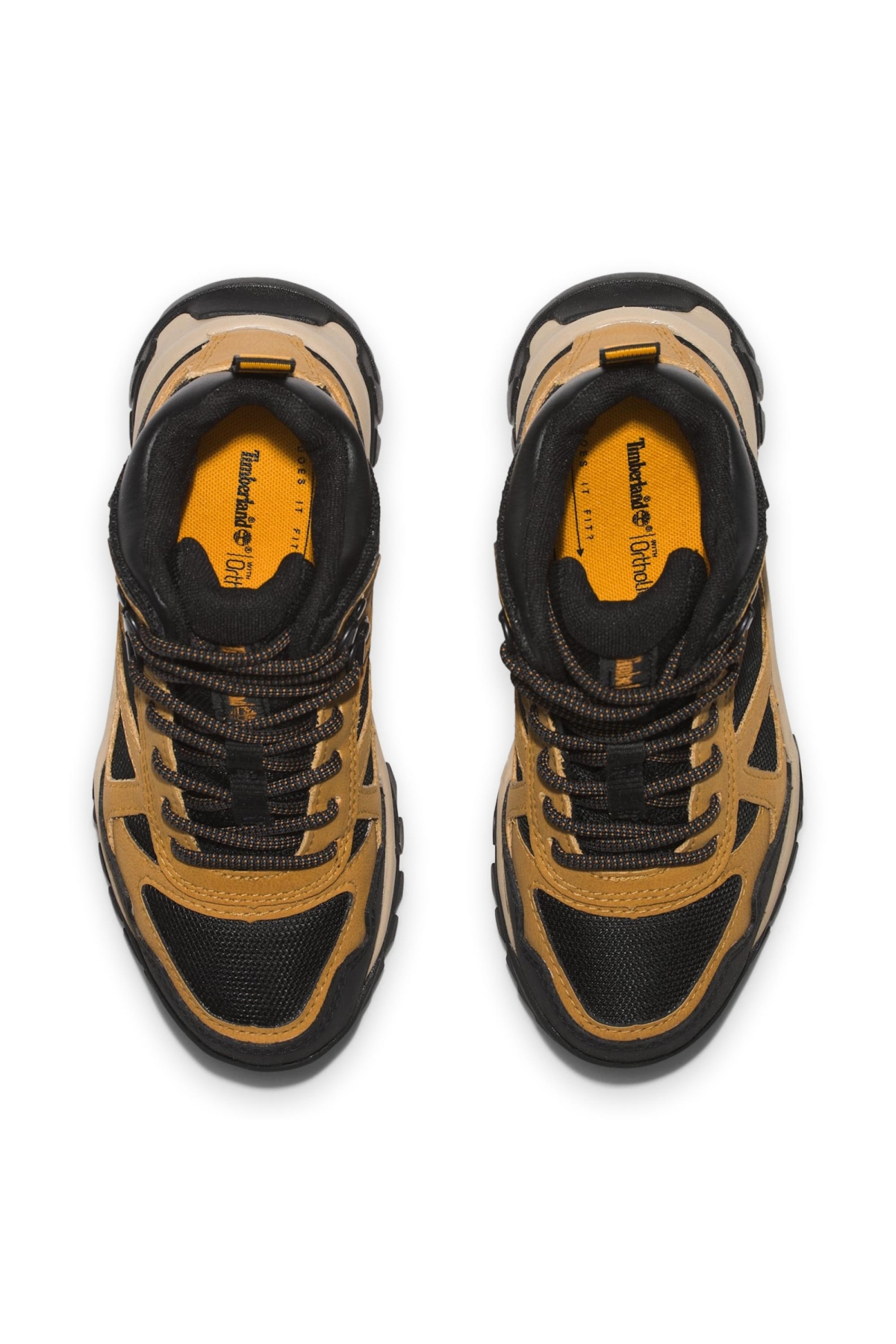 Tb1A5Rsq Lincoln Peak Mid Lace Up Waterproof Hiki Outdoor Siyah-Sarı Unisex Bot - Görsel 4