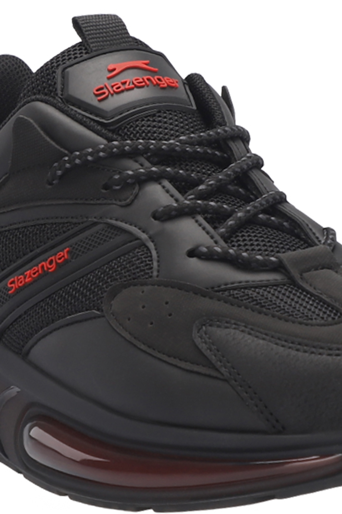 GRANT IN Erkek Koşu & Yürüyüş Ayakkabı Siyah / Kırmızı - Görsel 5