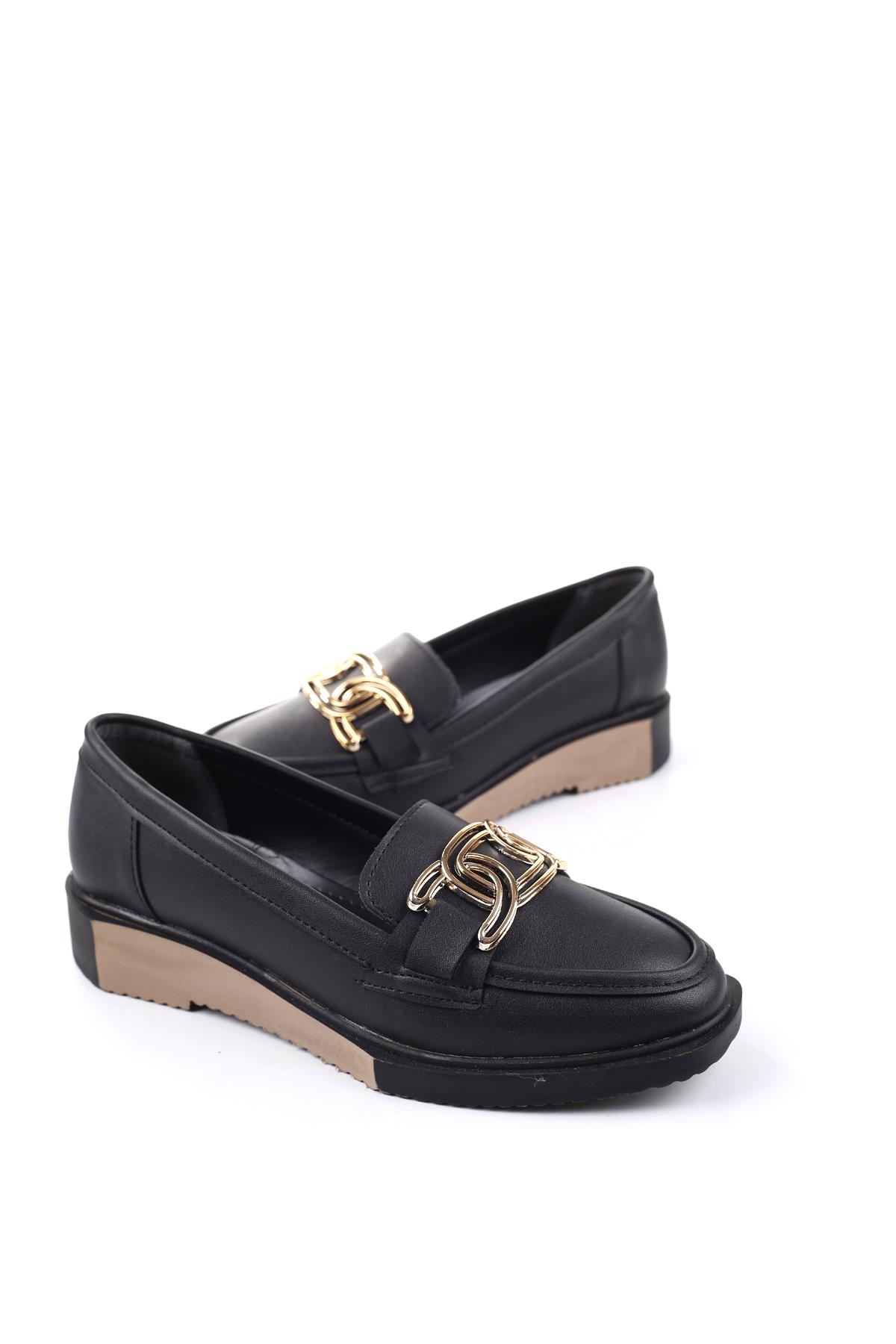 Le Guzzi 3851 Dolgu Topuk Günlük Kadın Ayakkabı - Görsel 3