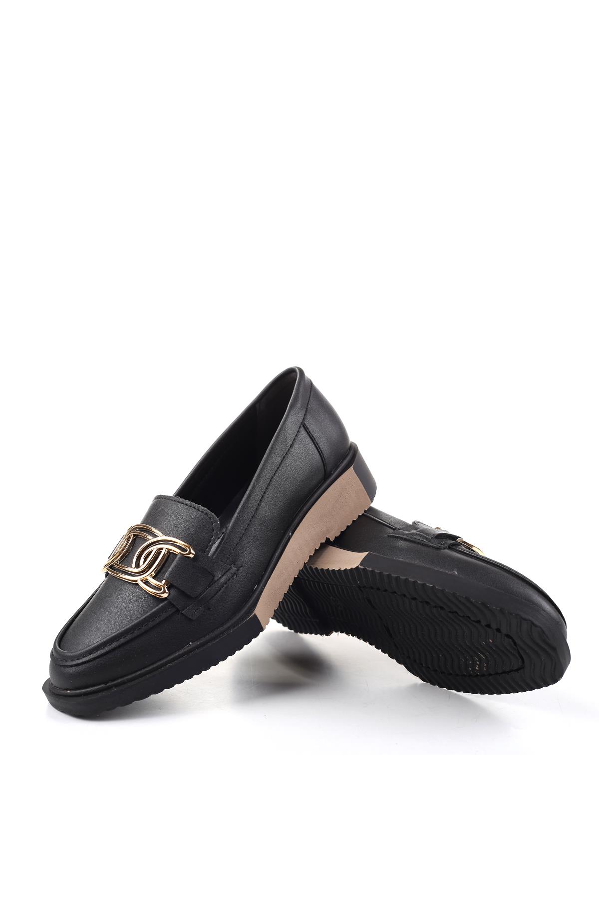 Le Guzzi 3851 Dolgu Topuk Günlük Kadın Ayakkabı - Görsel 5