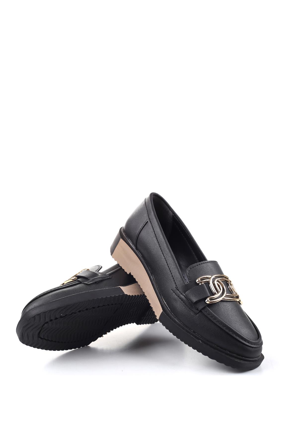 Le Guzzi 3851 Dolgu Topuk Günlük Kadın Ayakkabı - Görsel 6