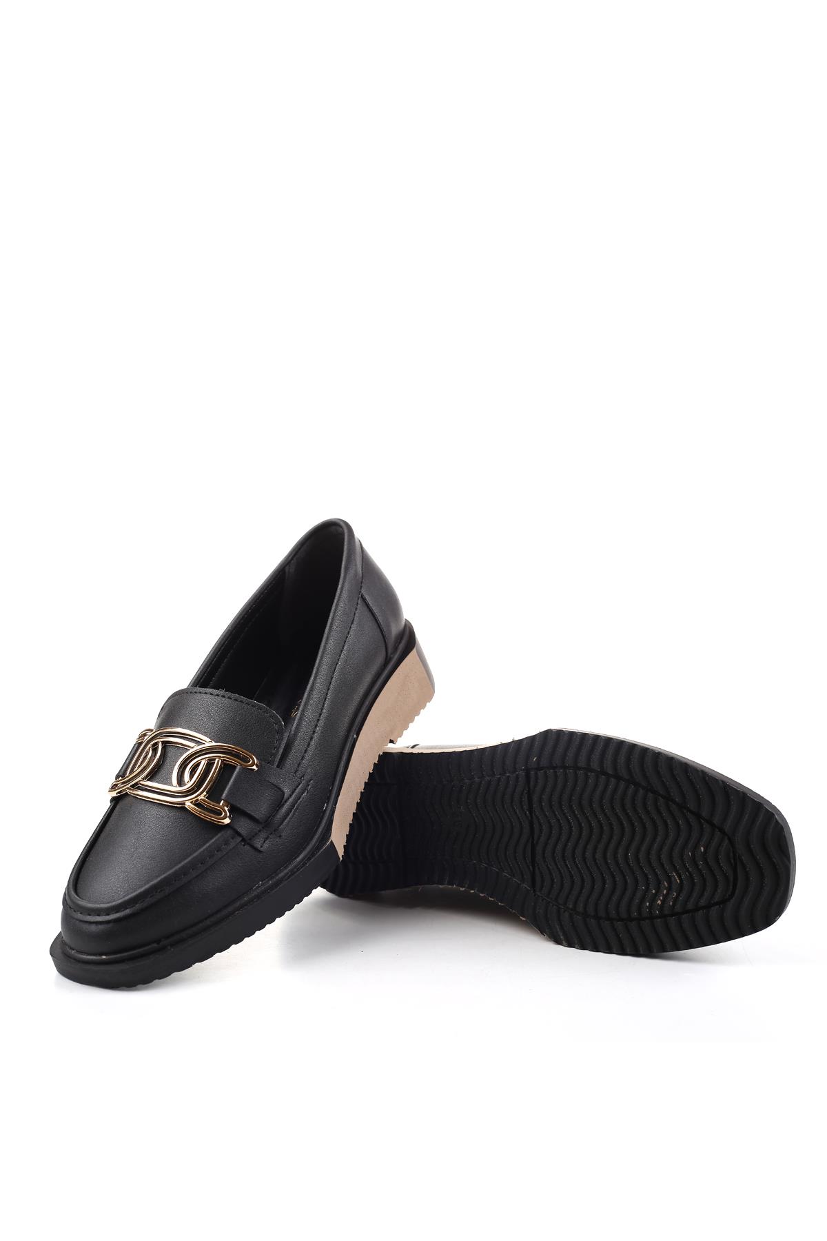 Le Guzzi 3851 Dolgu Topuk Günlük Kadın Ayakkabı - Görsel 8