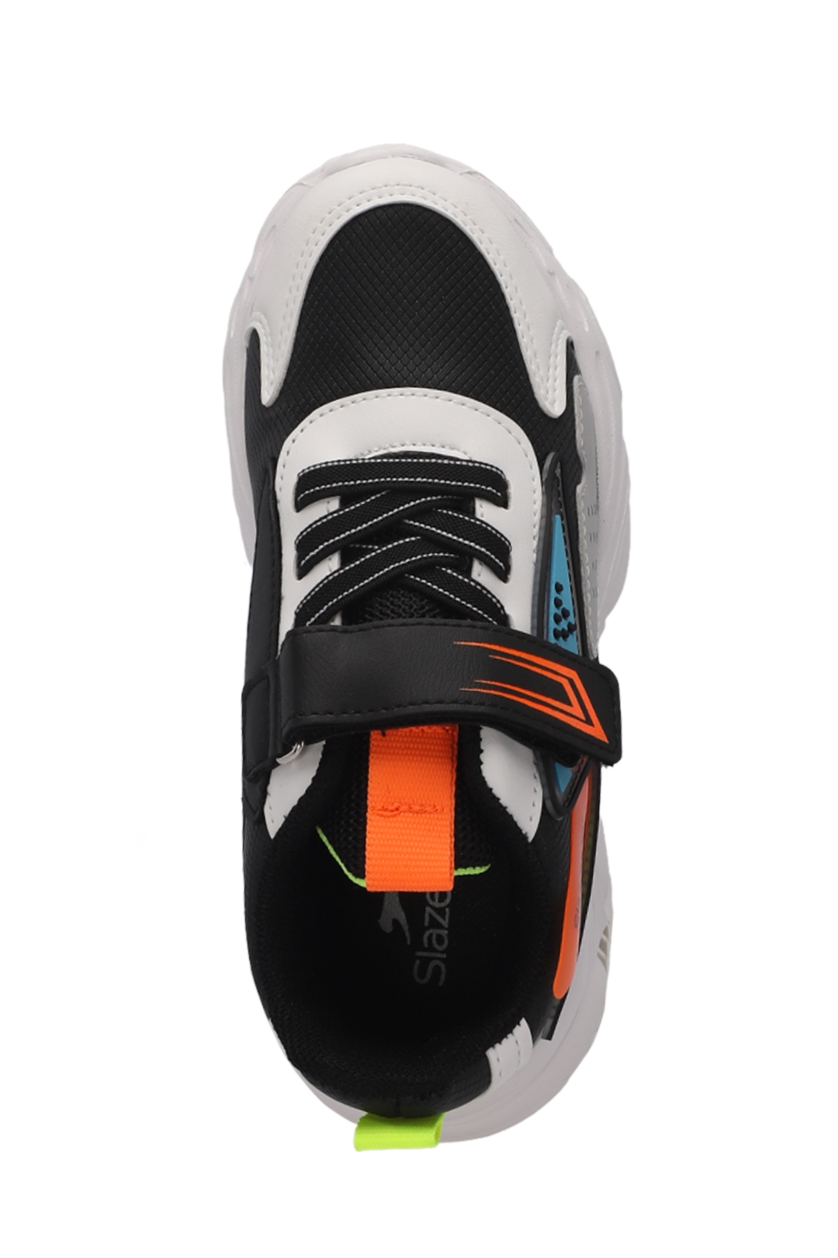 NABIL Unisex Çocuk Sneaker Ayakkabı Siyah / Beyaz - Görsel 6