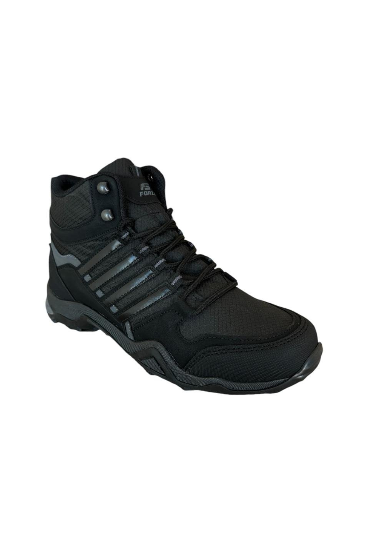 Erkek Su İtici Soğuk Geçirmez Günlük Trekking Outdoor Bot SİYAH - Görsel 3