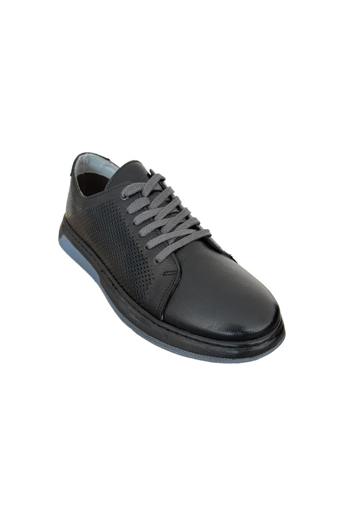 Erkek Comfort Hafif Günlük Hakiki Deri Ayakkabı SİYAH - Görsel 3