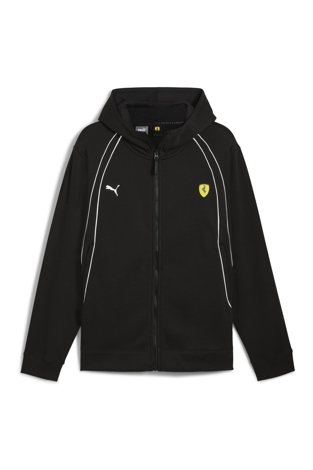 627046-01 Ferrari Race Hoodie Eşofman Üstü Erkek Kapüşonlu Ceket