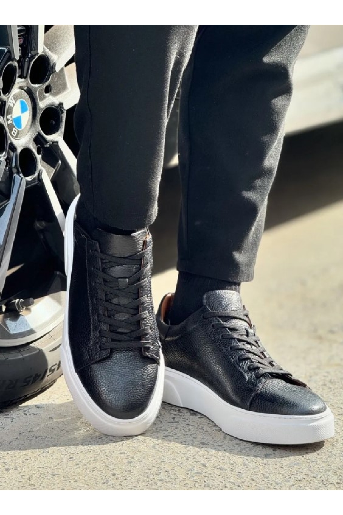 Makras Exclusive 777 Erkek Deri Sneaker Ayakkabı - Görsel 3